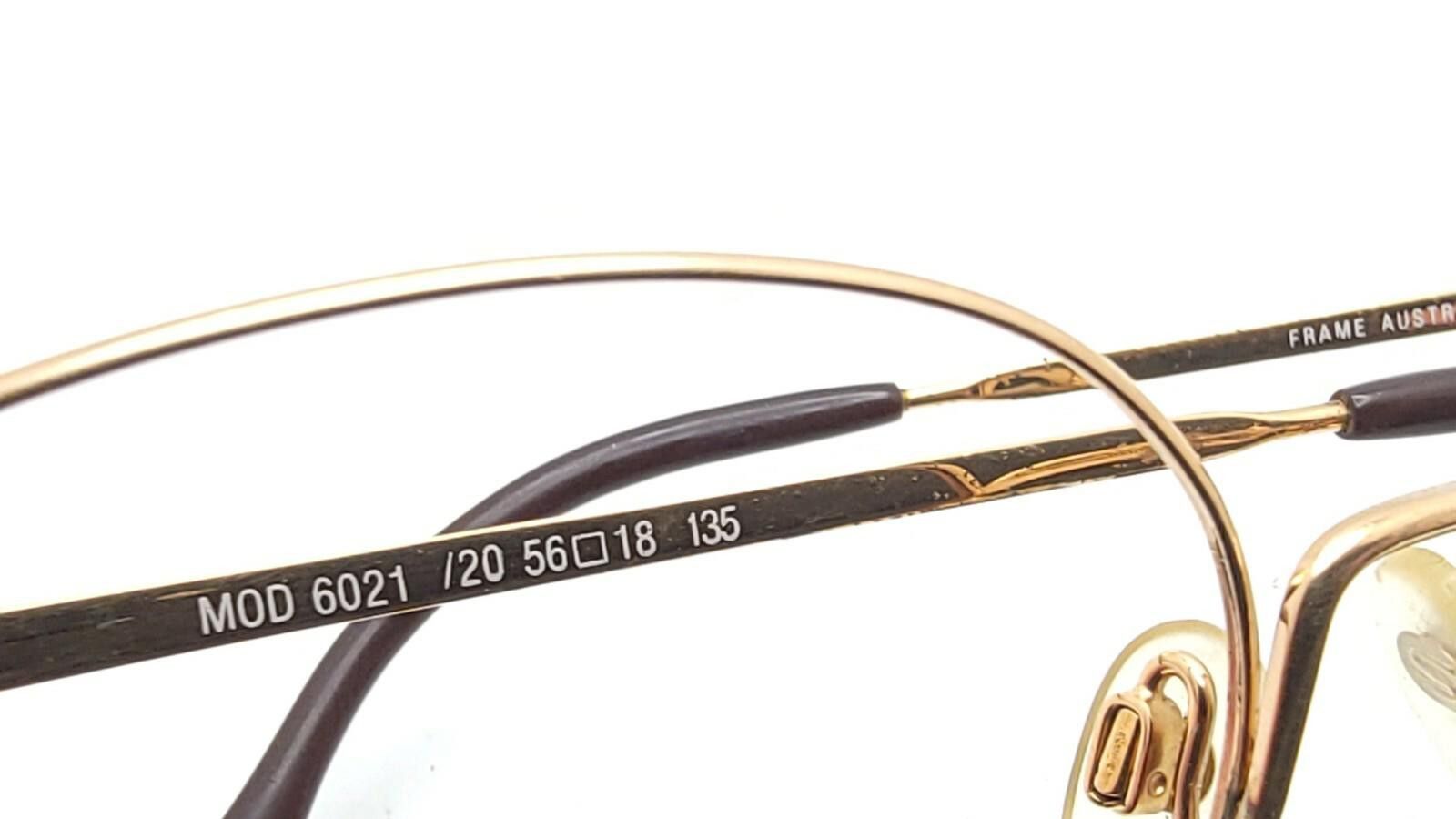 Silhouette Silhouette V4201 6021 Gold Oversized Eyeglasses 58-18 135 Size ONE SIZE - 4 Thumbnail