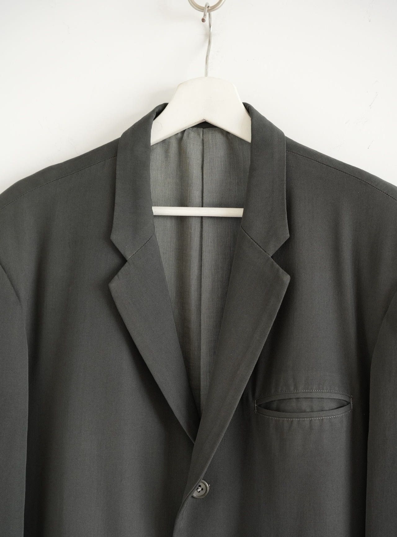 Yohji Yamamoto Yohji Yamamoto 98AW Garment Dyed Bleached Blazer Size 38S - 3 Thumbnail