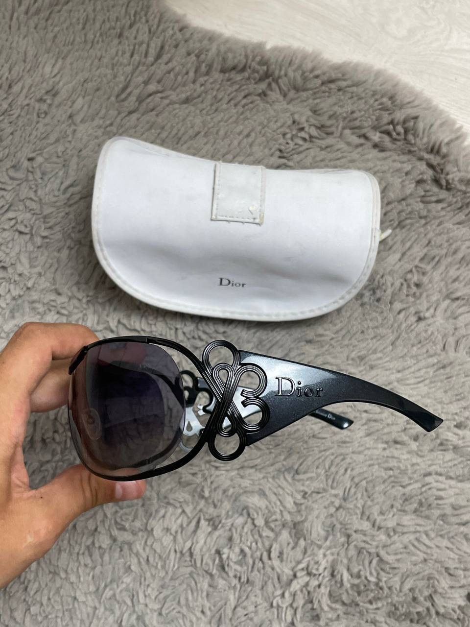 Dior Dior Vintage Sunglasses Luxury Brand Avantgarde Style Size ONE SIZE - 2 Thumbnail