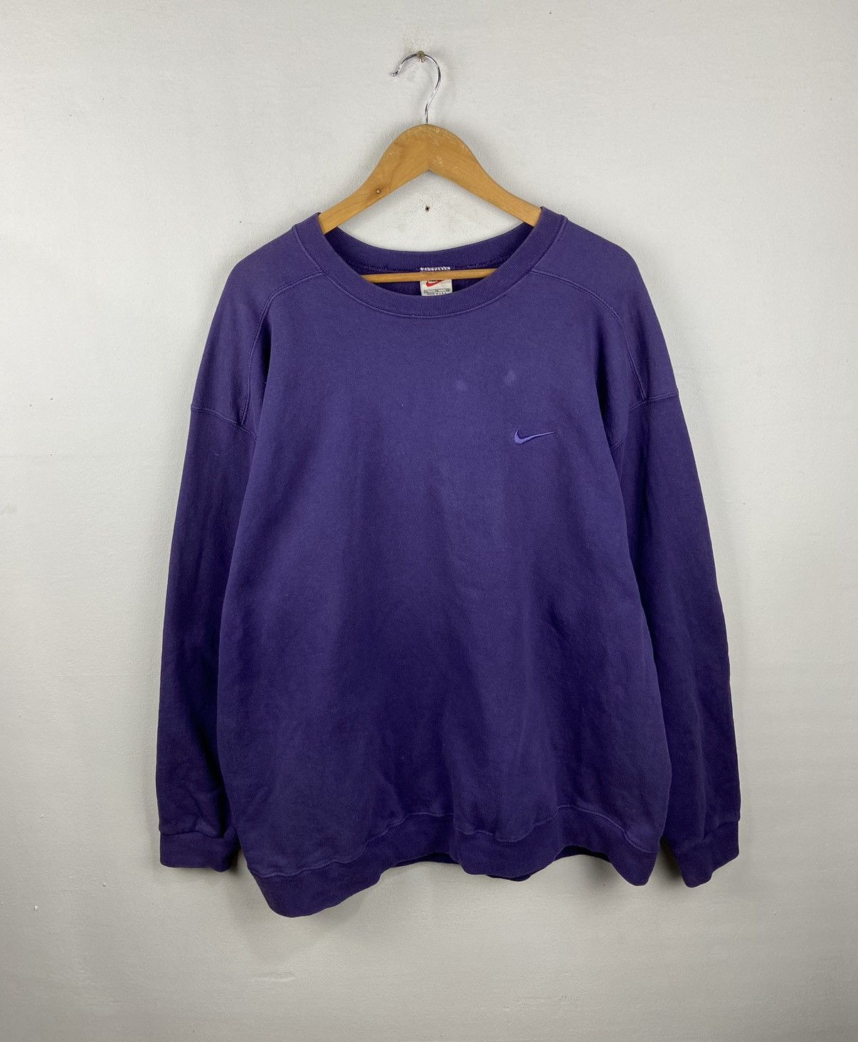 Nike × Vintage Vintage Nike Pull Over Sweatshirt Size US XL / EU 56 / 4 - 1 Thumbnail