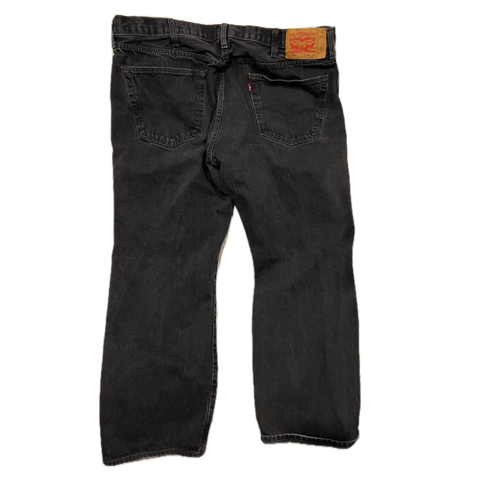 Levi's Levi Strauss 501 Classic Fit Black Jeans 44x30 Size US 44 / EU 60 - 2 Thumbnail