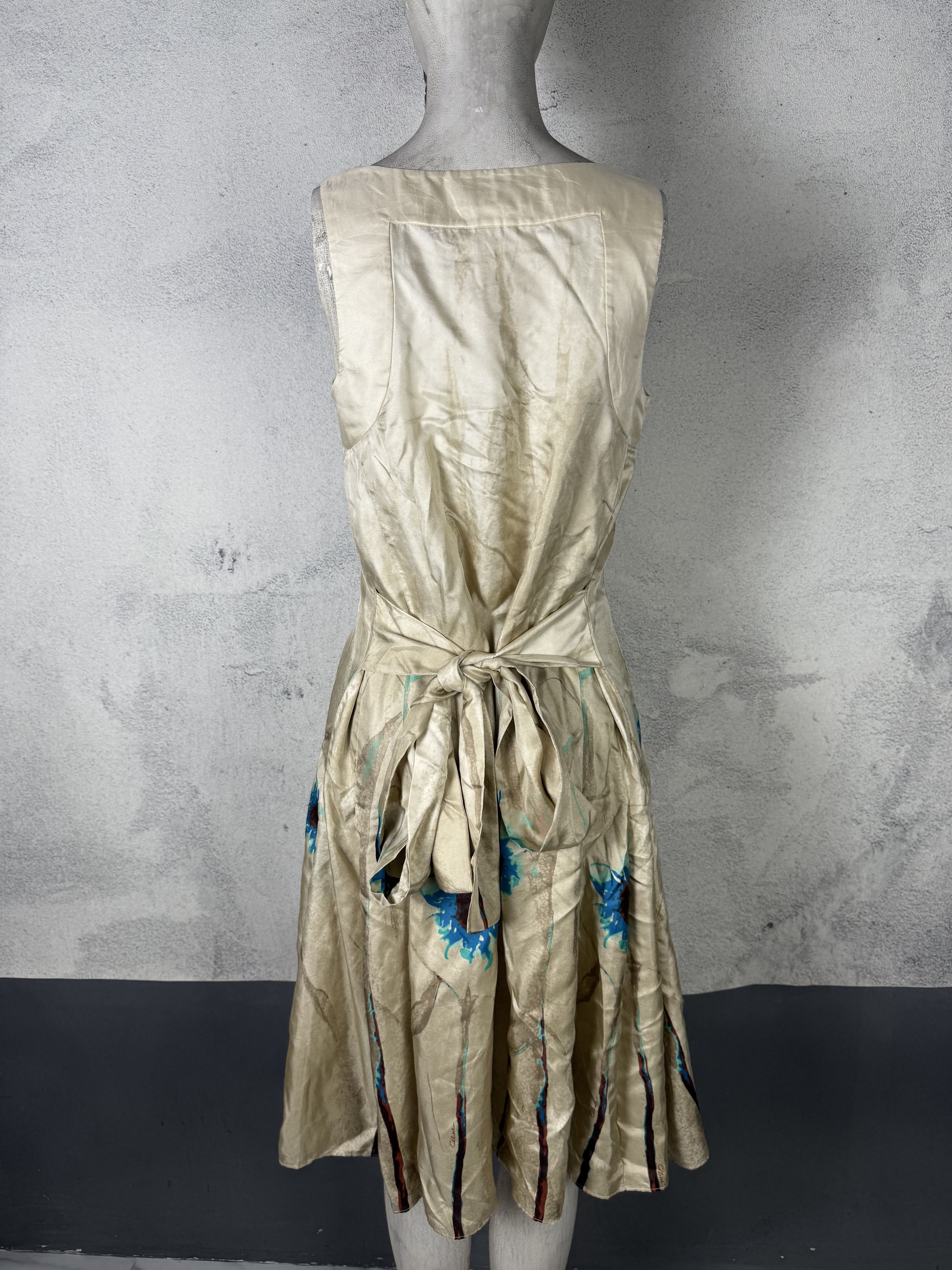 Celine Celine Silk Dress Size S / US 4 / IT 40 - 7 Thumbnail