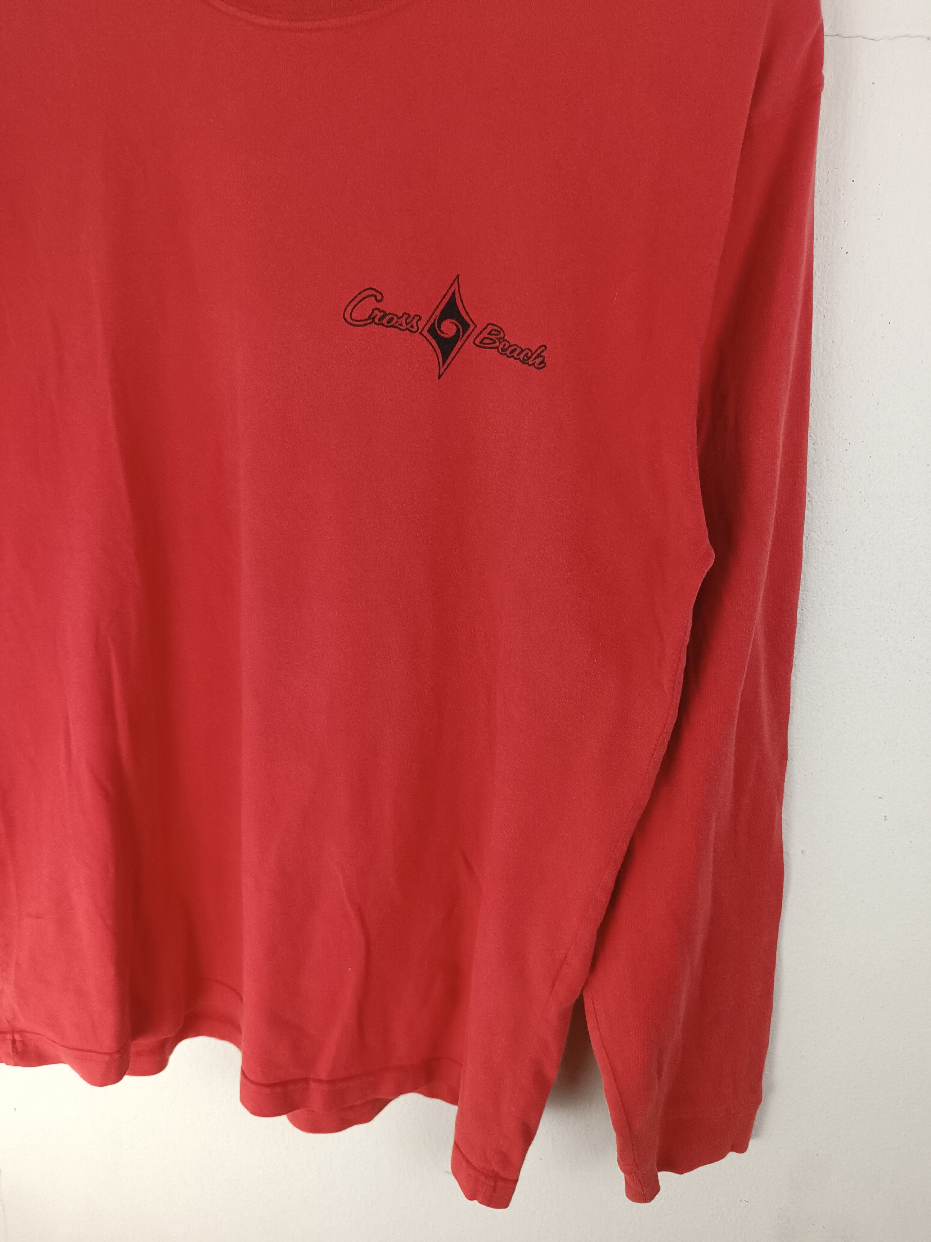 Vintage VINTAGE CROSS BEACH DRAGON SURF LOGO BEACH TEE jnco dogtown Size US M / EU 48-50 / 2 - 7 Thumbnail
