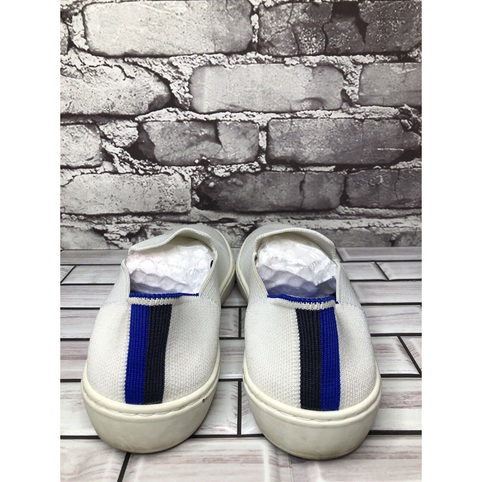 Other Rothy’s The Sneaker White Knit Fabric Casual Comfort Shoes W Size US 7 / IT 37 - 4 Thumbnail
