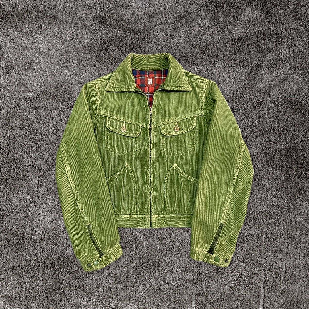 Archival Clothing rare Hysteric Glamour “H.C.G.R Rock” corduroy jacket ...