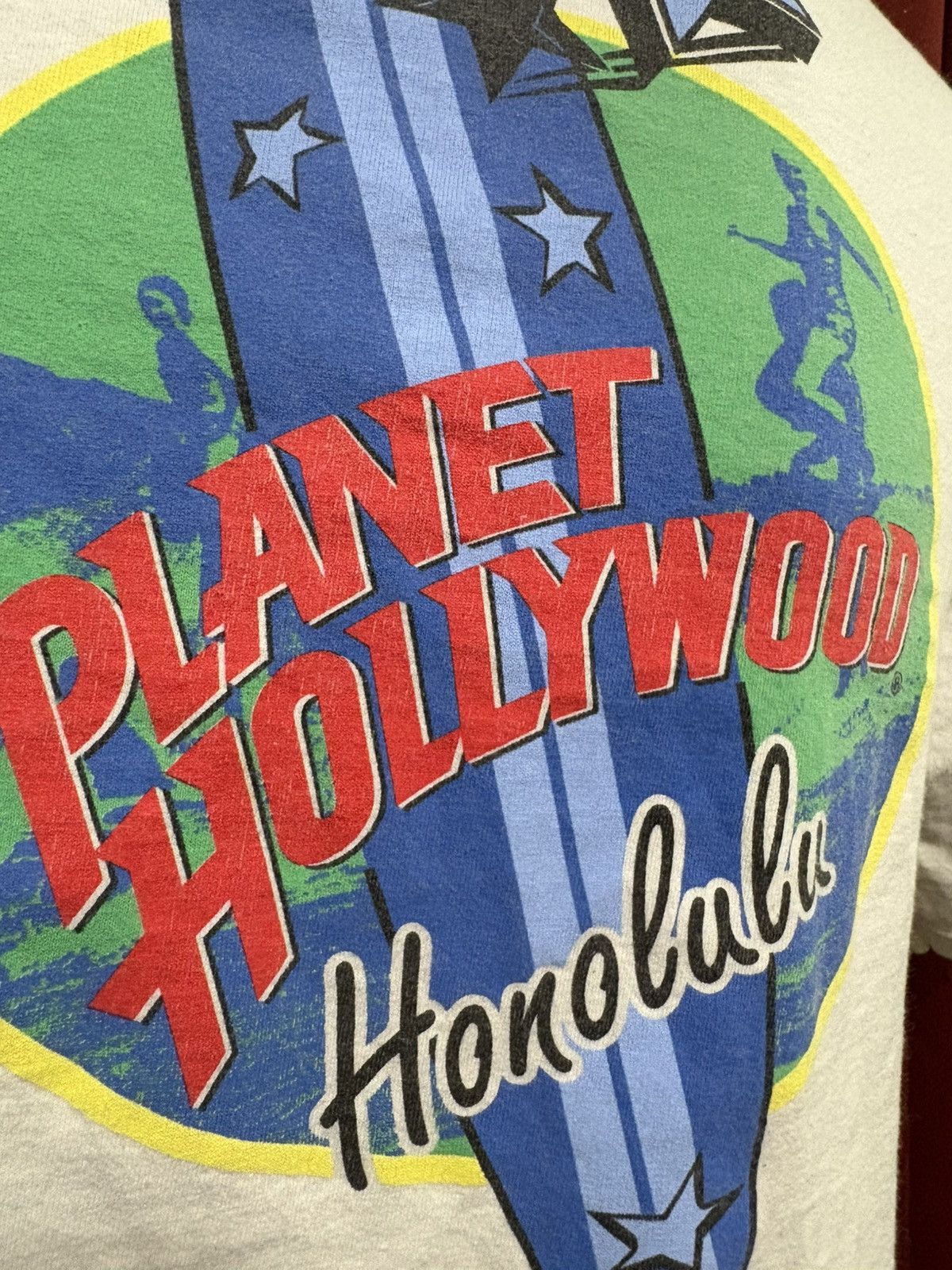 Planet Hollywood Vintage Planet Hollywood Tshirt 90’s Honolulu Surf Tee Grail Size US L / EU 52-54 / 3 - 4 Thumbnail