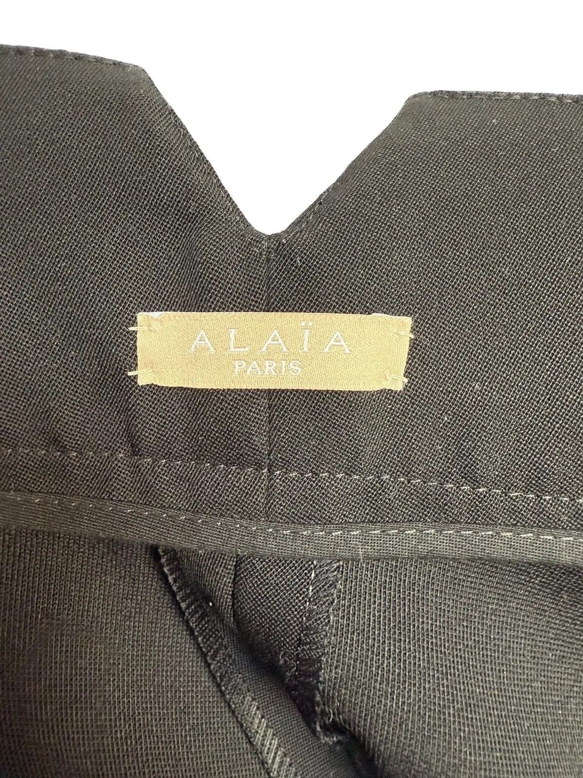 Alaia Alaia Pantalon Pied High Waist Pants Size 26" / US 2 / IT 38 - 4 Thumbnail