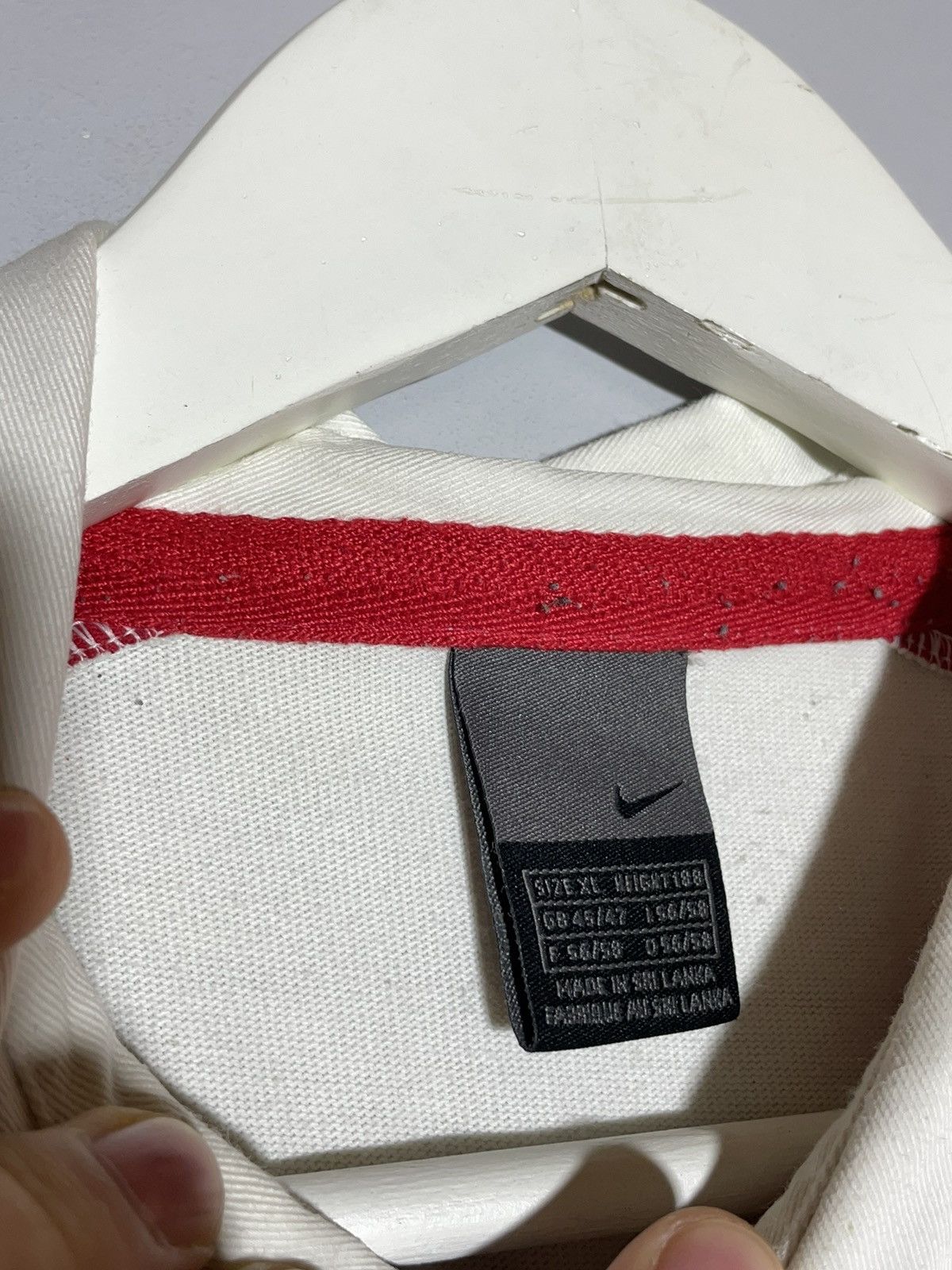 Nike × Vintage England Rugby 2003 2004 Nike Y2k Vintage Rugby Jersey Shirt Size US XL / EU 56 / 4 - 8 Thumbnail
