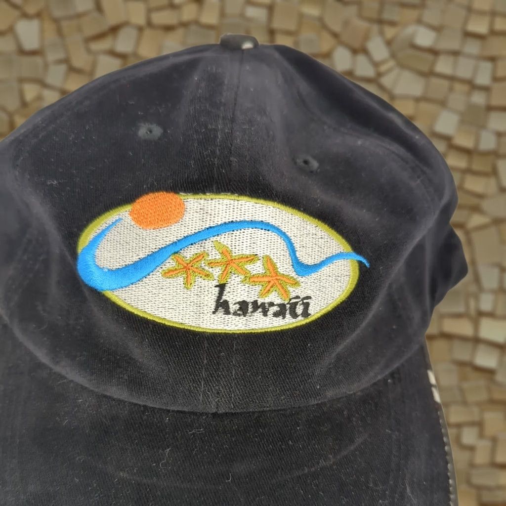 Vintage VINTAGE Diamond Head Gear Hawaii Ball Cap Hat Floral Underbill Embroidered Black Adjustable Men Baseball Cap Canvas Cotton Size ONE SIZE - 1 Thumbnail