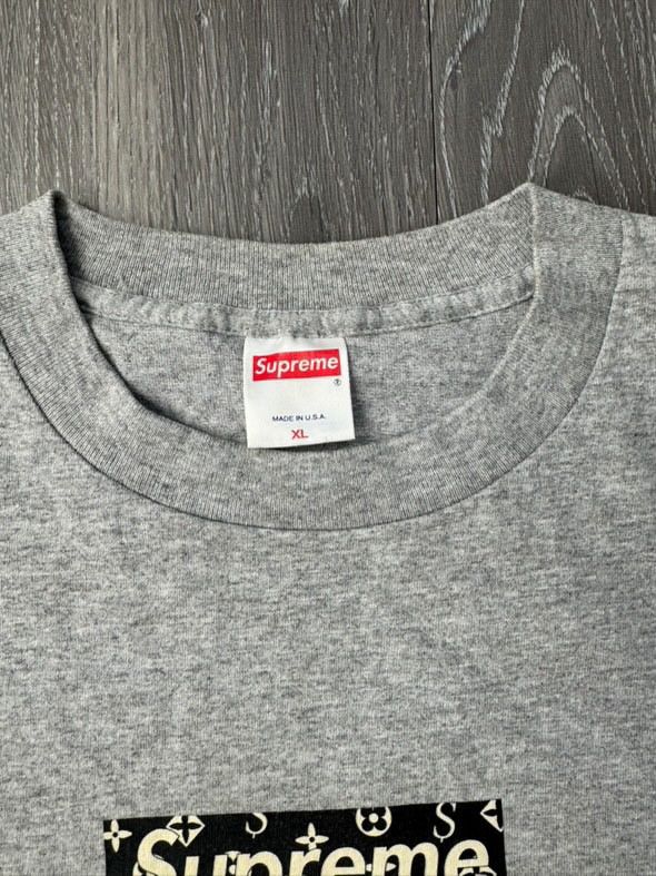 Supreme Supreme LV Monogram Box Logo Cease And Desist Tee S/S 2000 Size US XL / EU 56 / 4 - 12 Thumbnail