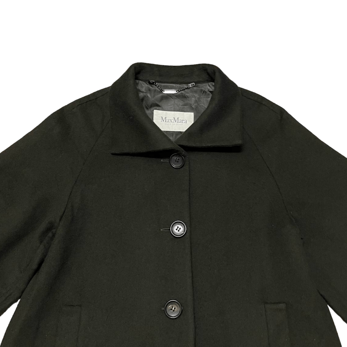 Max Mara Archive Max Mara Made in Italy Wool Coat Size M / US 6-8 / IT 42-44 - 2 Thumbnail
