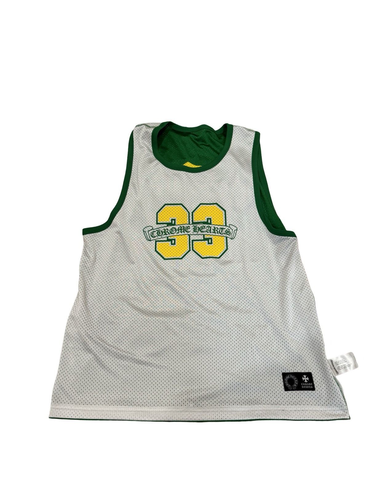 Chrome Hearts Green mesh reversible jersey Size US L / EU 52-54 / 3 - 4 Thumbnail