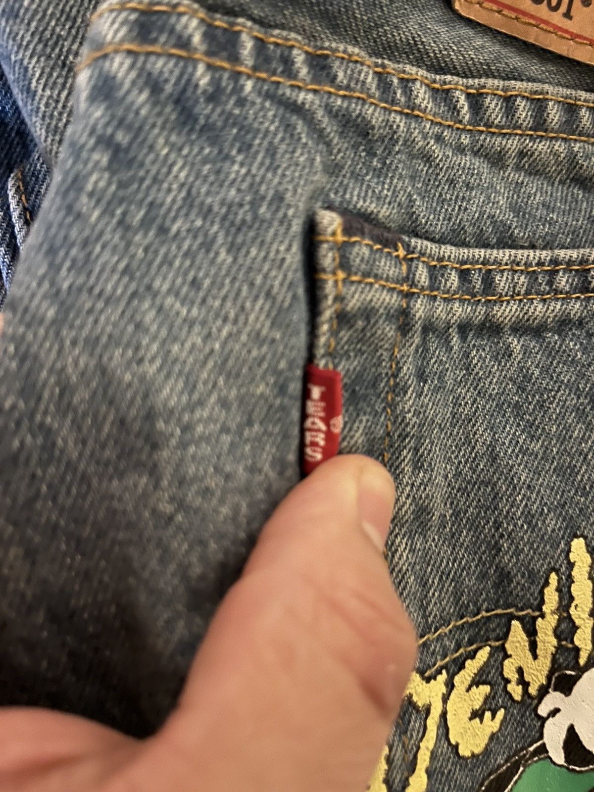 DENIM TEARS × Levi's Denim Tears Black Seminole Jeans Size US 34 / EU 50 - 5 Thumbnail