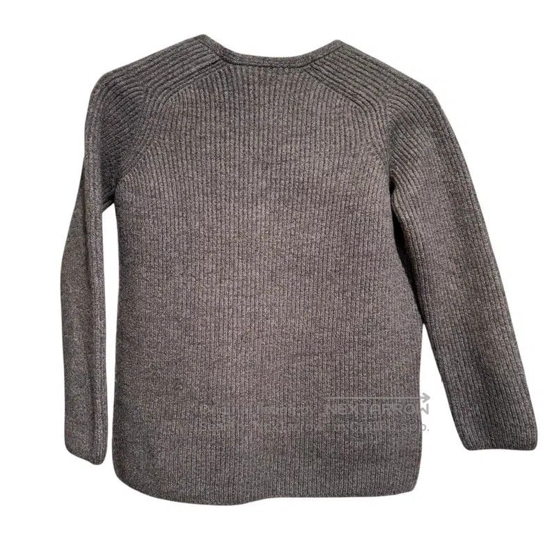 Hermes Hermes Brown V-Neck Sweater Size XXS / US 00 / IT 34 - 2 Thumbnail
