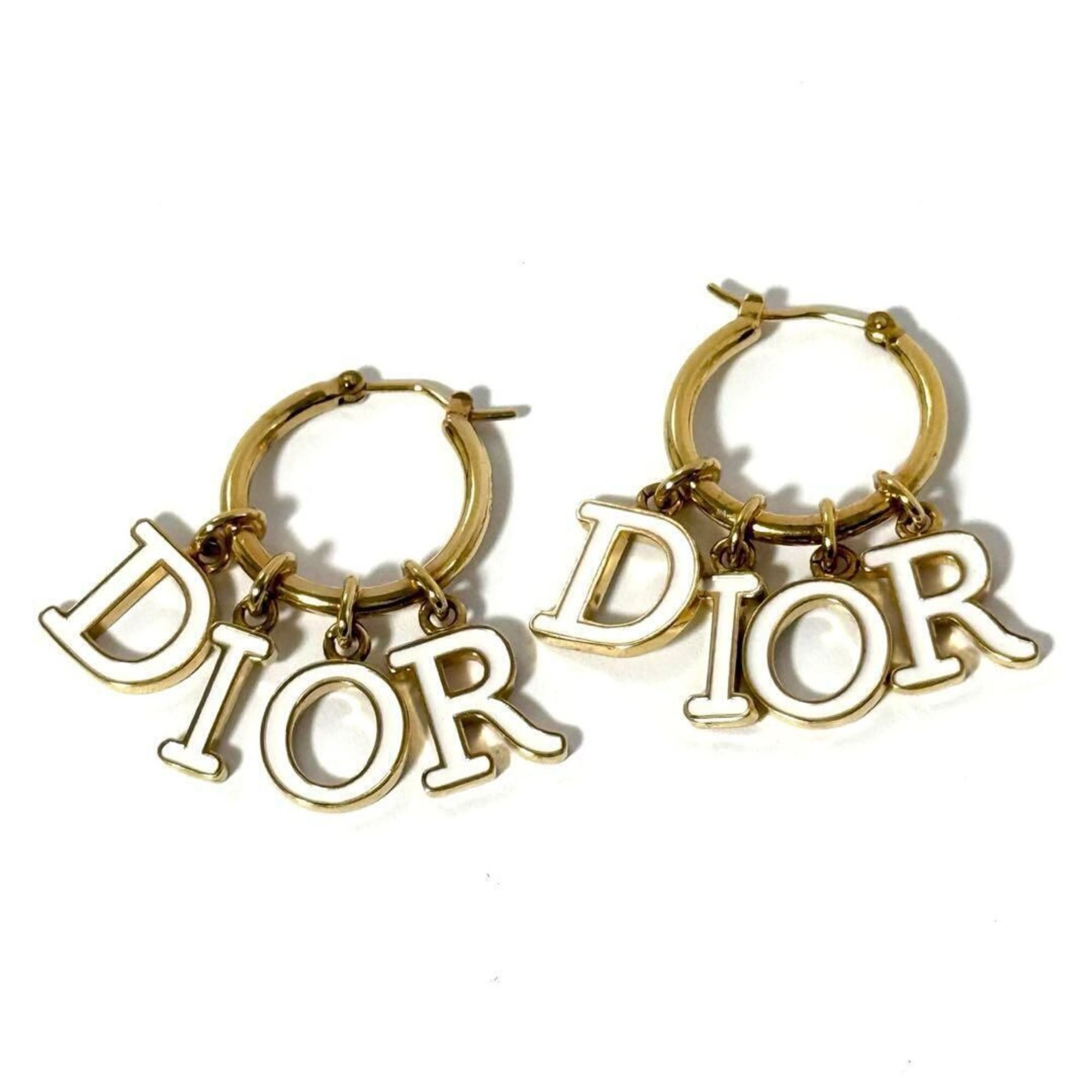 Dior Christian Dior Women's Earrings Hoop DIOR Size ONE SIZE - 1 Thumbnail