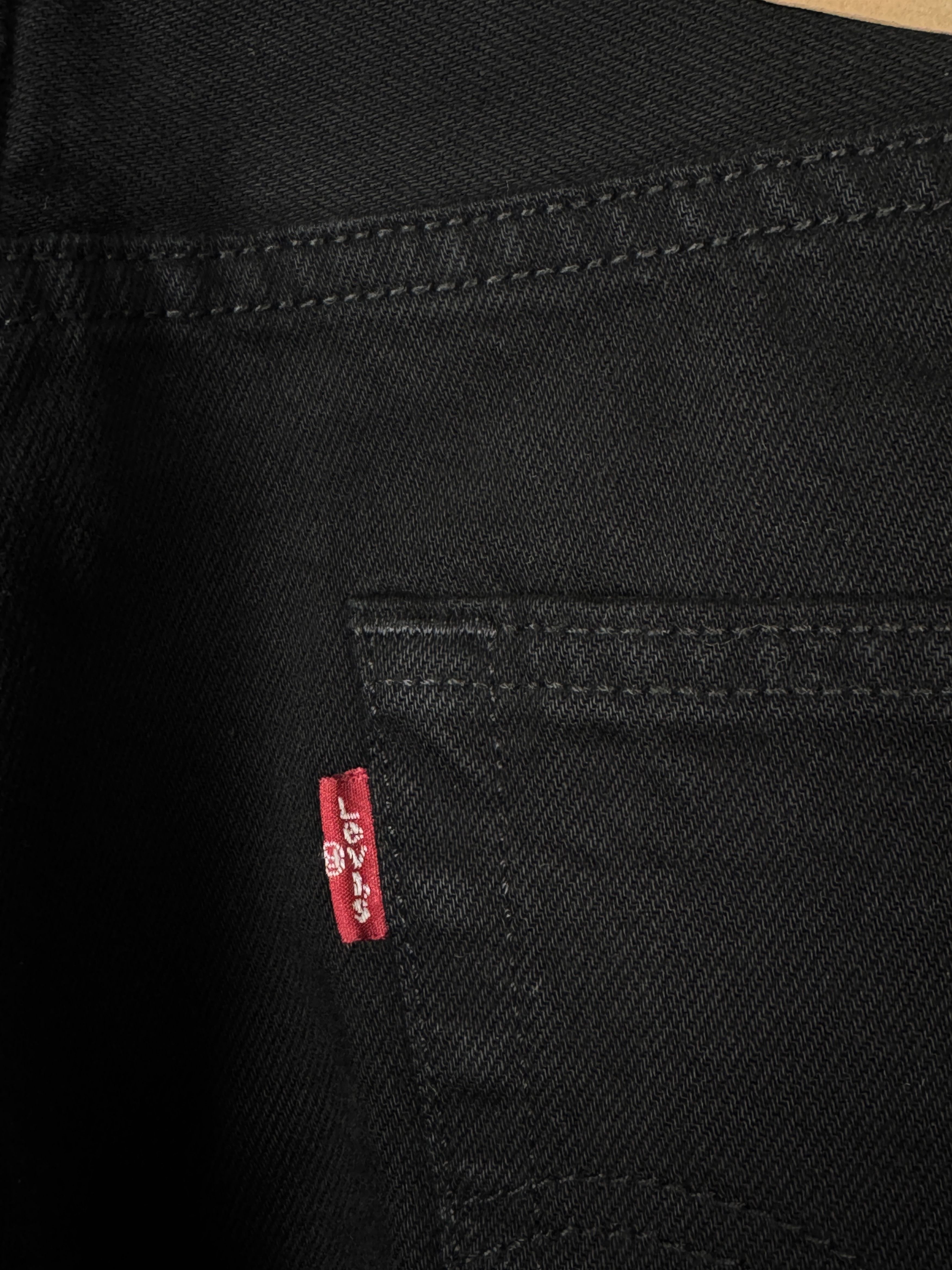 Levi's Levi's 501 Vintage Denim Black Jeans Pant W34 L32 Size US 34 / EU 50 - 6 Thumbnail