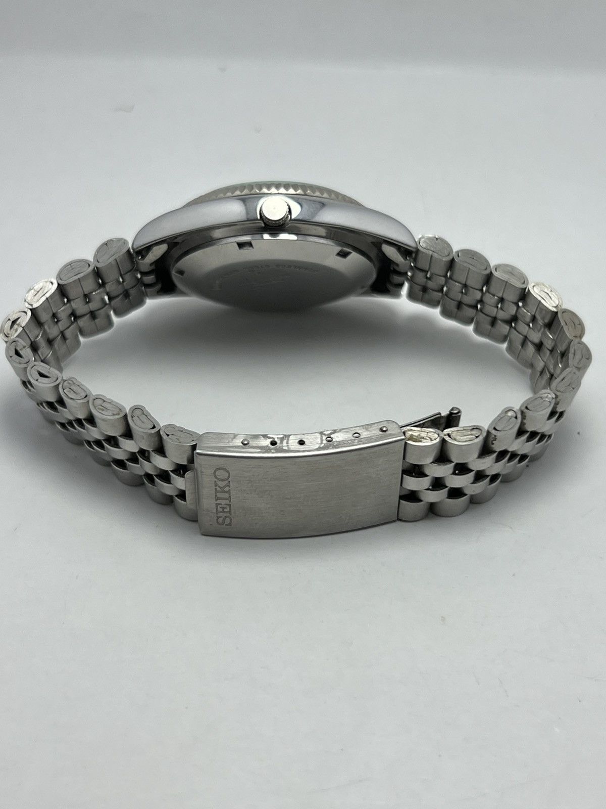 Seiko Seiko DX Automatic Watch Fluted Bezel Day/Date Made in Japan Size 36 - 16 Thumbnail