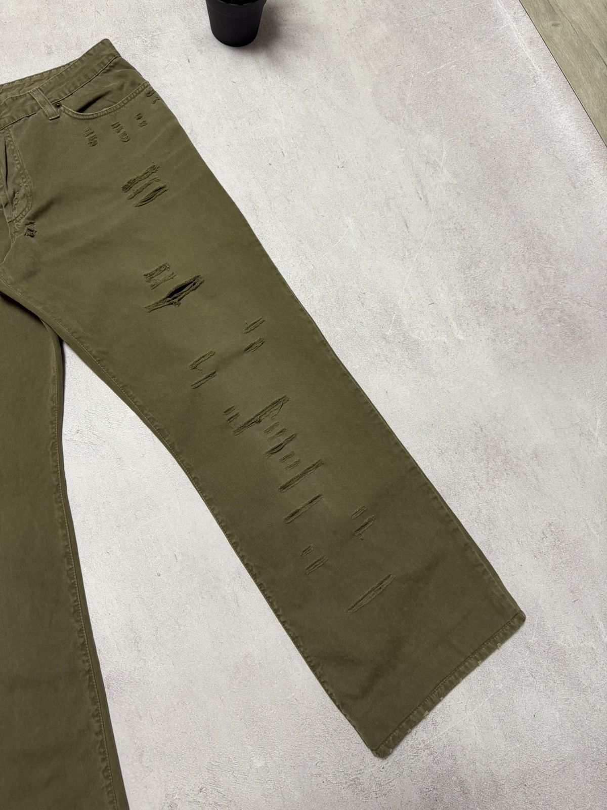 Dolce & Gabbana Vintage Dolce Gabbana Jeans Baggy Distressed Pants DG 90s Size US 34 / EU 50 - 5 Thumbnail