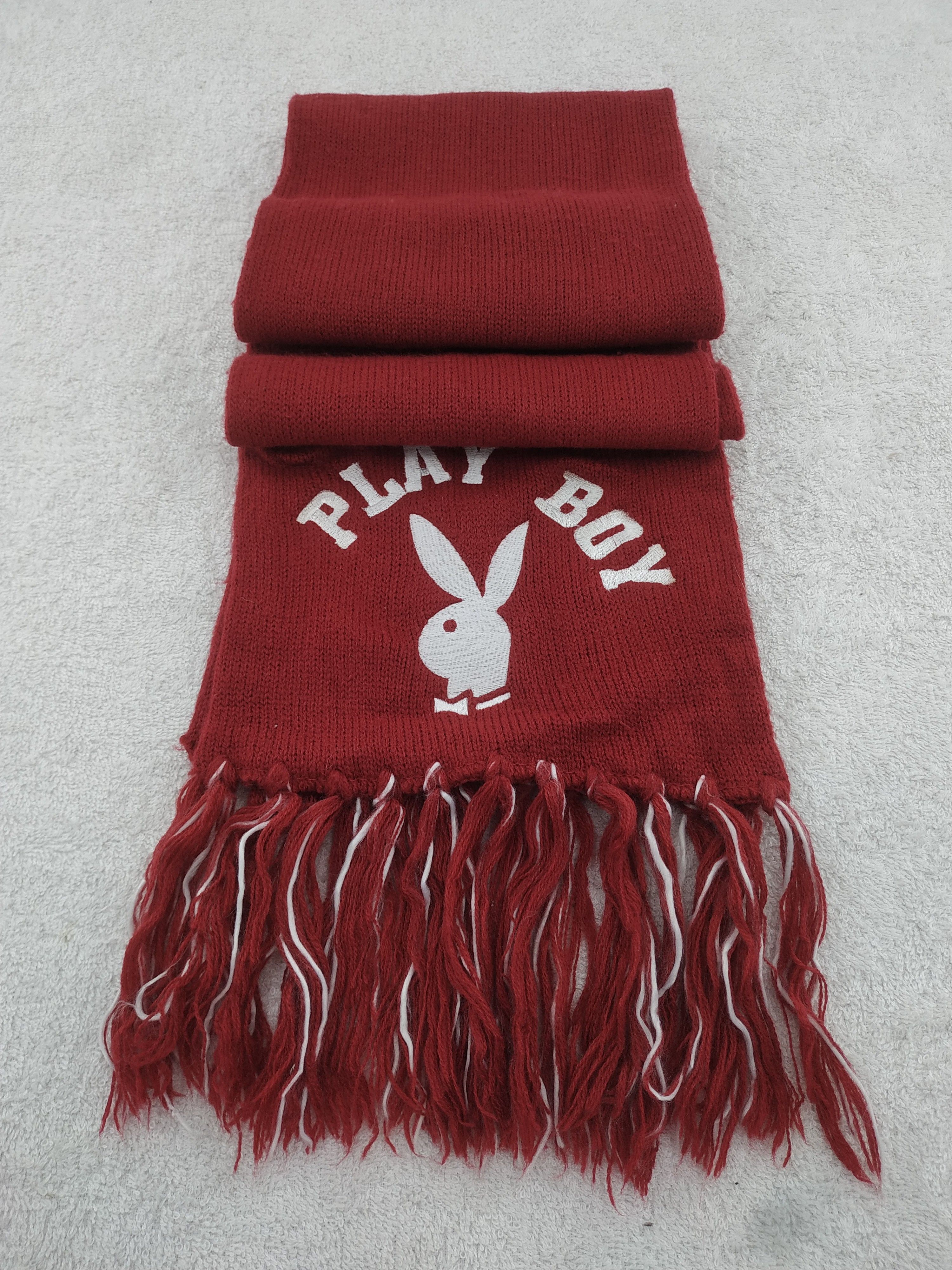 Playboy Vintage Playboy Scarf/Muffler/Neckwear MF320 Size ONE SIZE - 1 Thumbnail