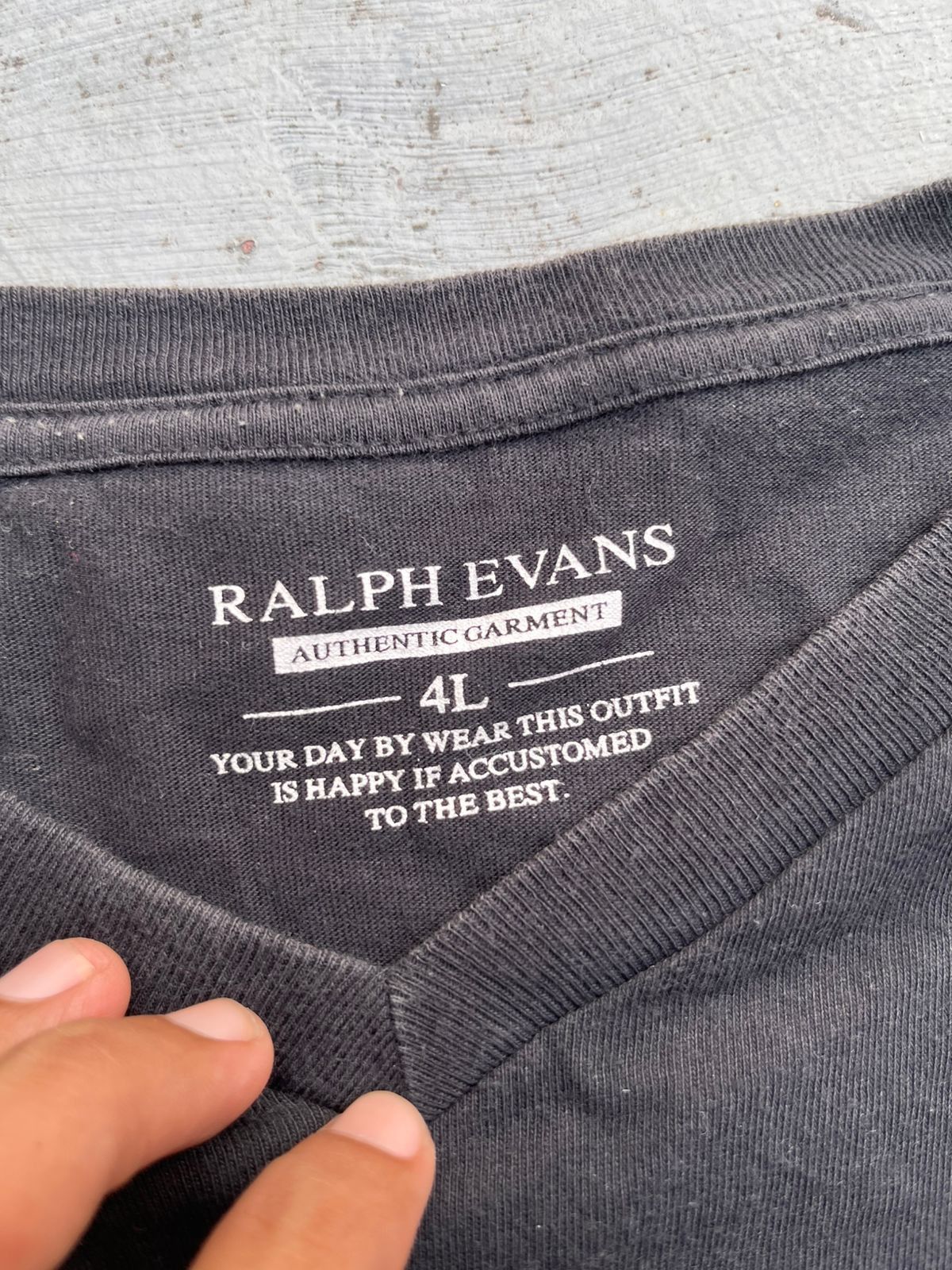 Japanese Brand Japanese Ralph Evans 4L Tshirt Size US S / EU 44-46 / 1 - 3 Thumbnail