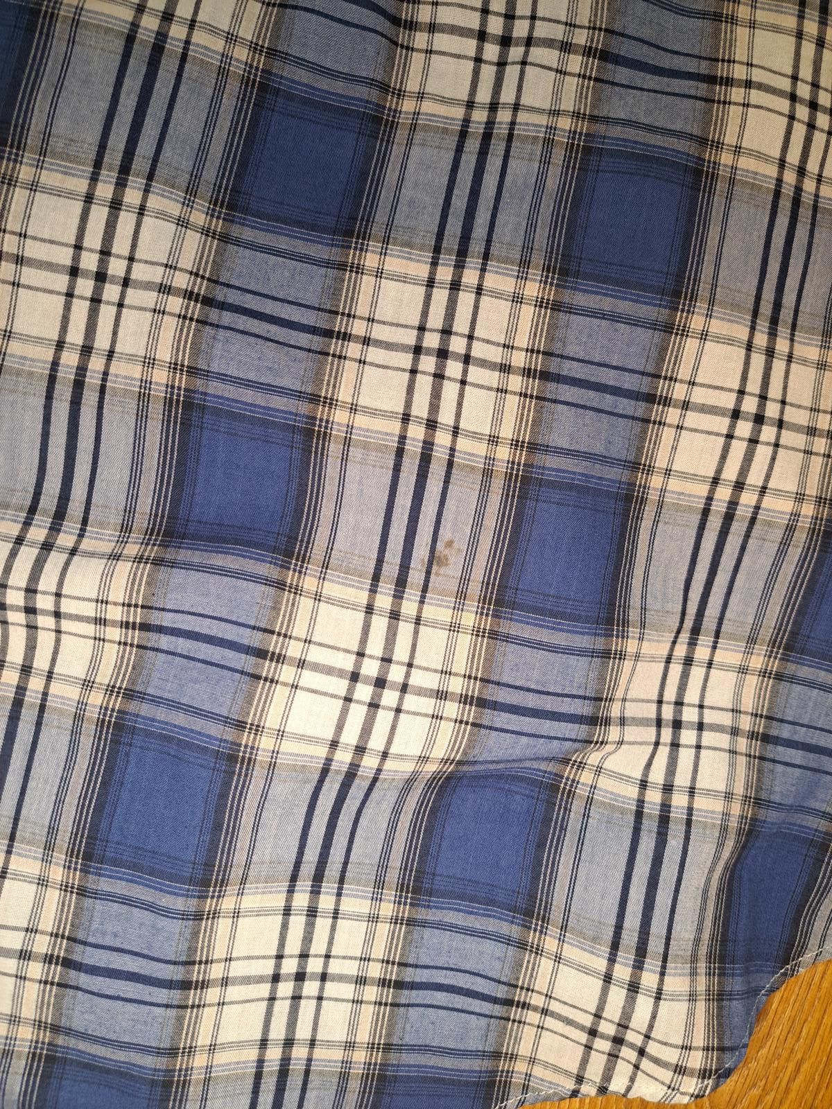 Other Ely Cattleman Pearl Snap Shirt Mens XXL Plaid Blue White Size US XXL / EU 58 / 5 - 7 Thumbnail