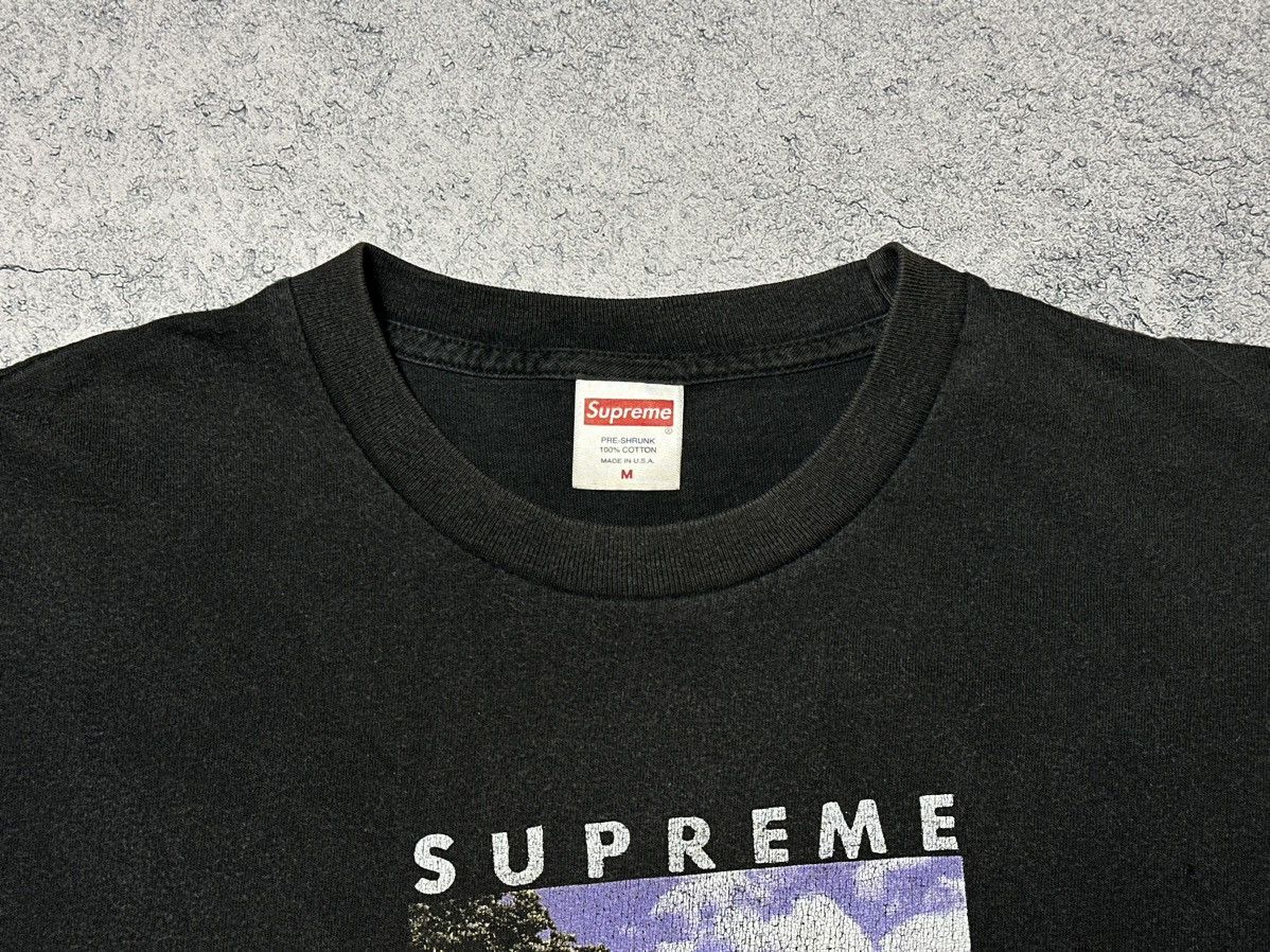 Supreme Supreme Time Faded Black Tee T-Shirt SS20 Size US M / EU 48-50 / 2 - 6 Thumbnail