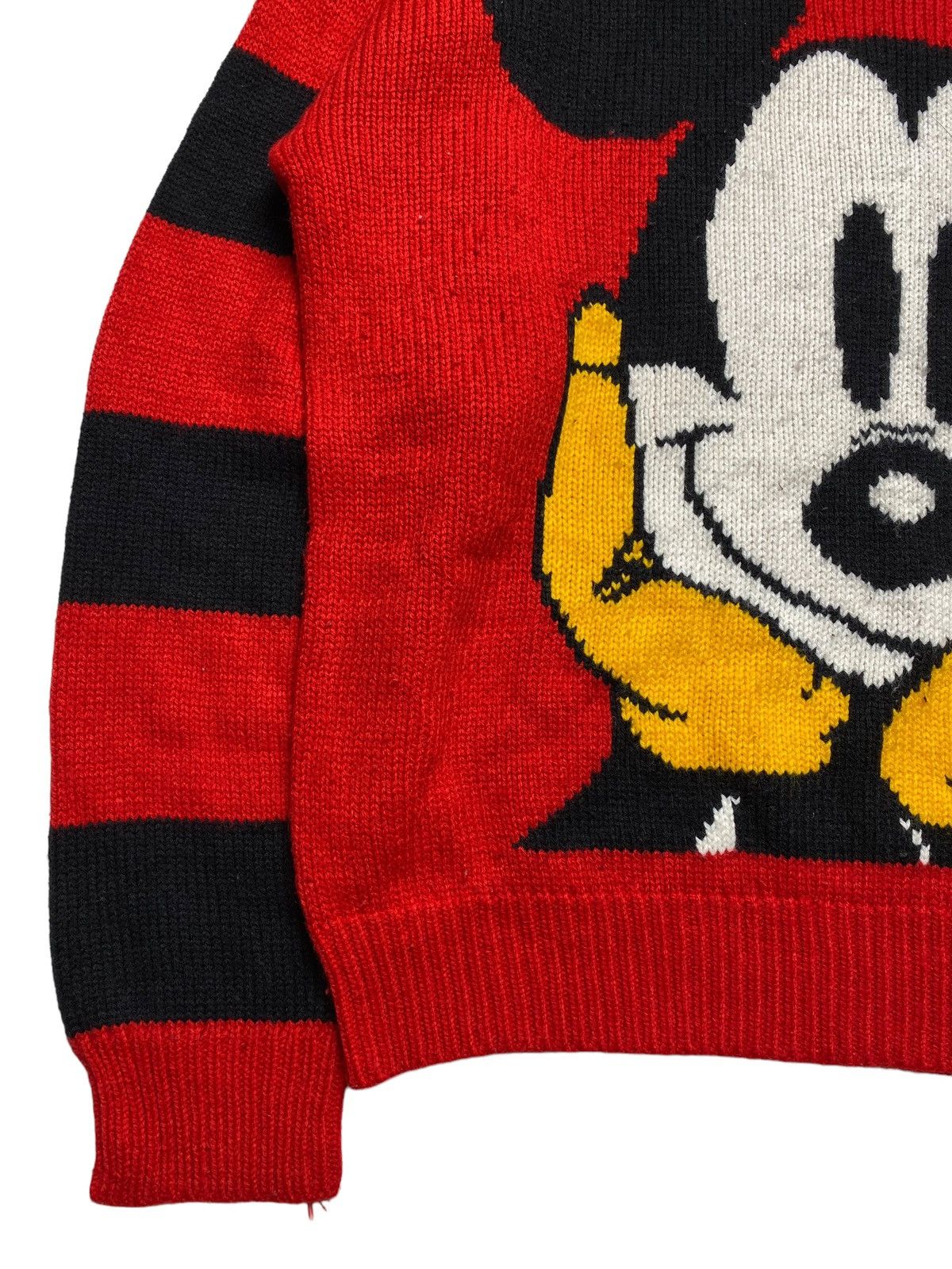Hysteric Glamour 2000s Mickey - Kurt Cobain Style Chunk Knitted Sweater Size US L / EU 52-54 / 3 - 2 Thumbnail