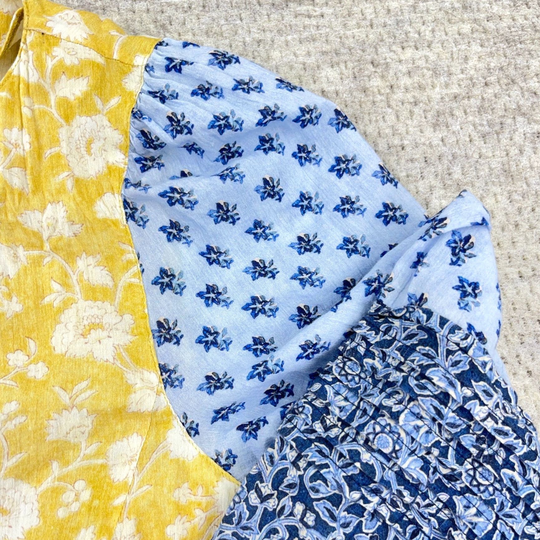 Polo Ralph Lauren Vintage Polo Ralph Lauren Blouse Women Size 8 Yellow Floral Peplum Cotton Casual Spring Summer Fall Women Size M / US 6-8 / IT 42-44 - 7 Thumbnail
