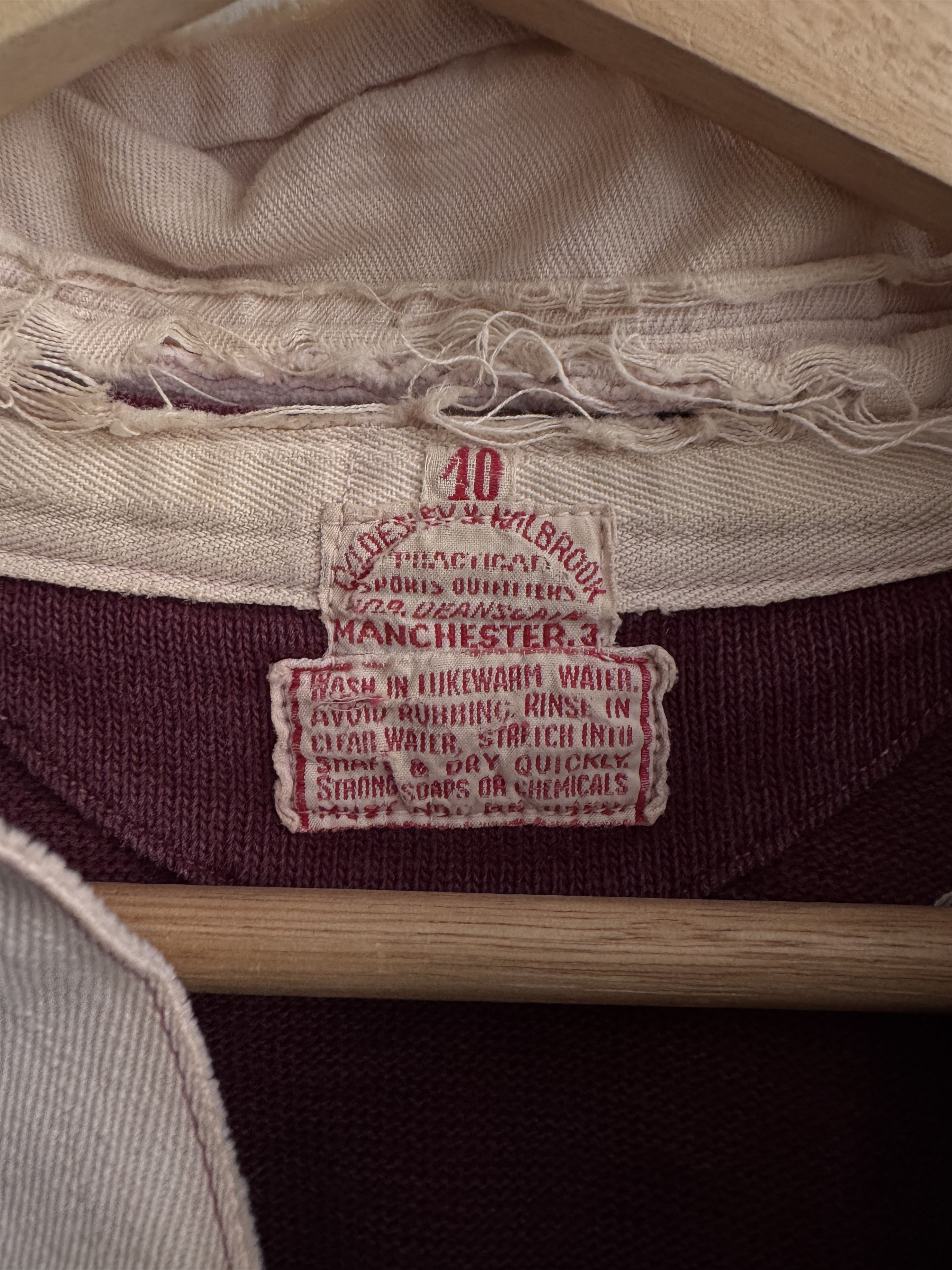 Vintage 1930/40s Mount Allison Rugby Size 40 Size US S / EU 44-46 / 1 - 3 Thumbnail