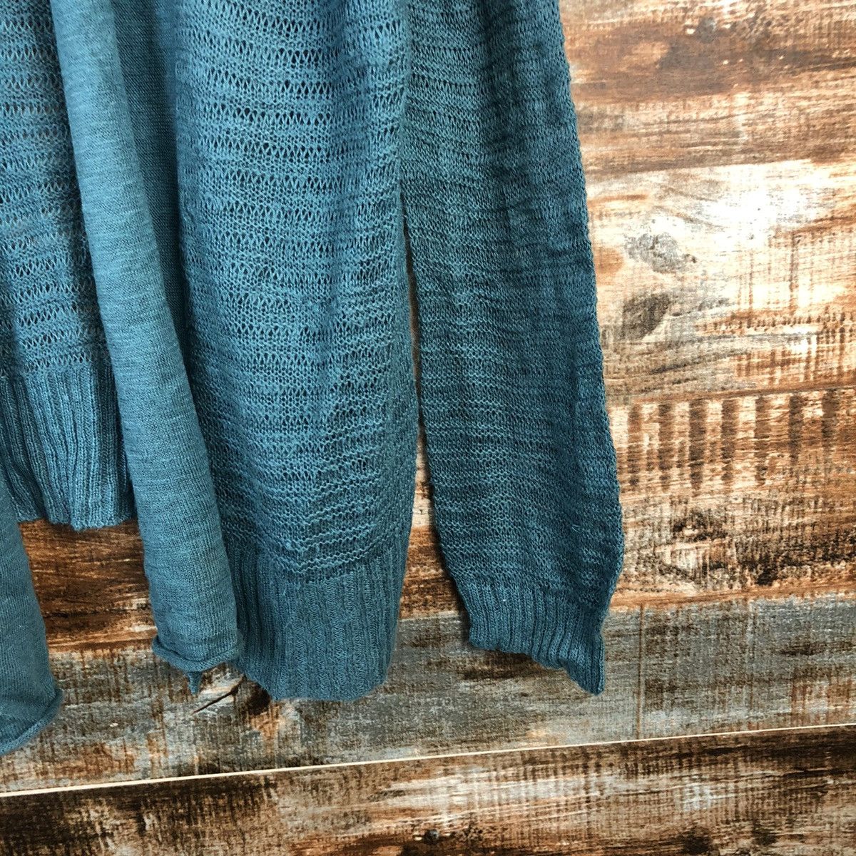 Vintage DL D.V.N Green vintage Cardigan Knitwear #C574 Size US L / EU 52-54 / 3 - 8 Thumbnail