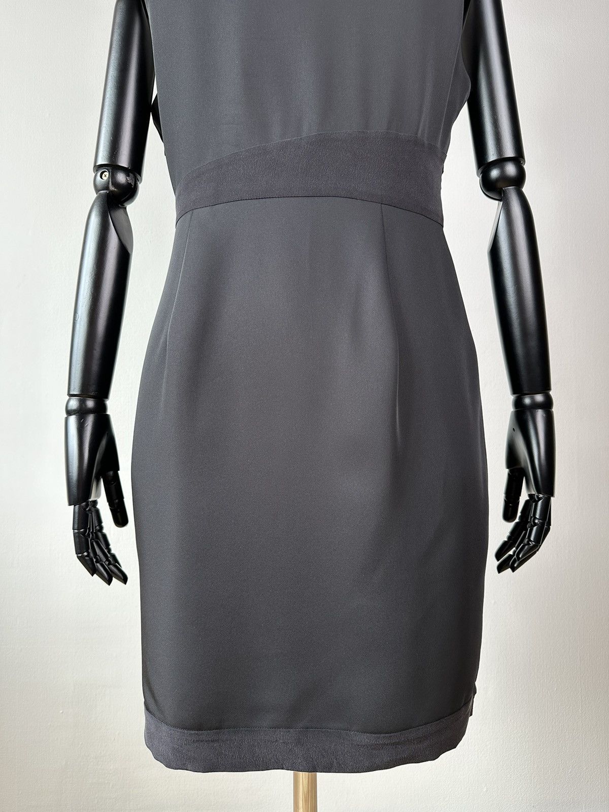 Allsaints ALLSAINTS Codia Avantgarde Silk Dress Size L / US 10 / IT 46 - 11 Thumbnail