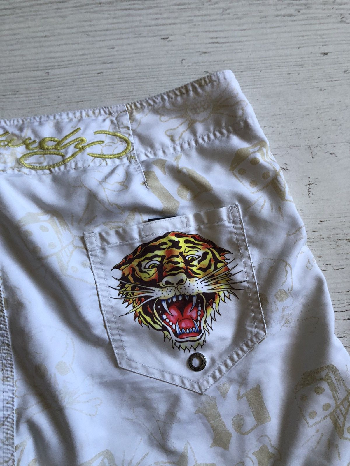 Ed Hardy × Vintage Shorts Ed hardy Size US 38 / EU 54 - 9 Thumbnail