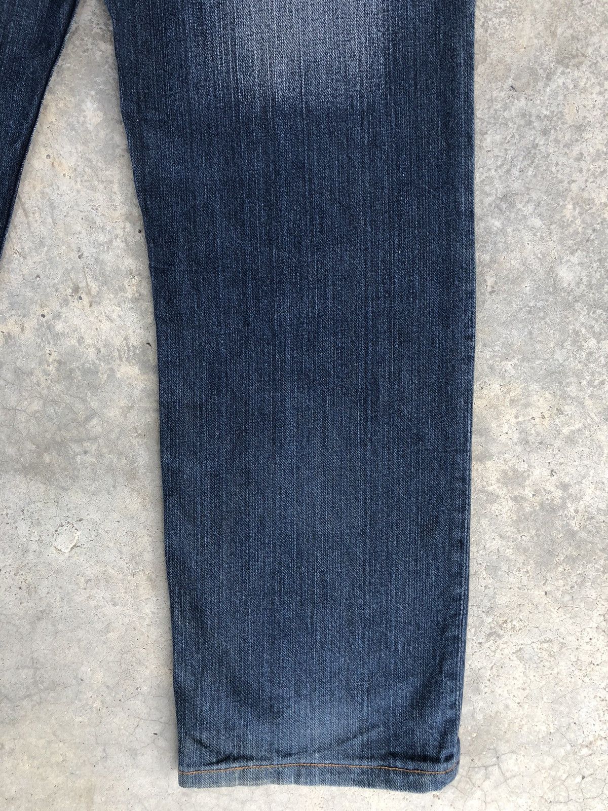 Japanese Brand Japanese Buden Embroidered Jeans Distressed Jeans Size US 33 - 12 Thumbnail