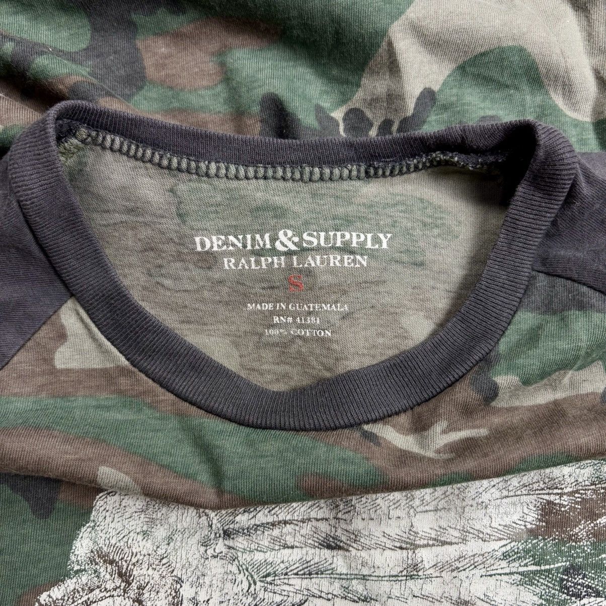 GOA 2000s Ralph Lauren - Indian Skull Camo Raglan Size US S / EU 44-46 / 1 - 6 Thumbnail