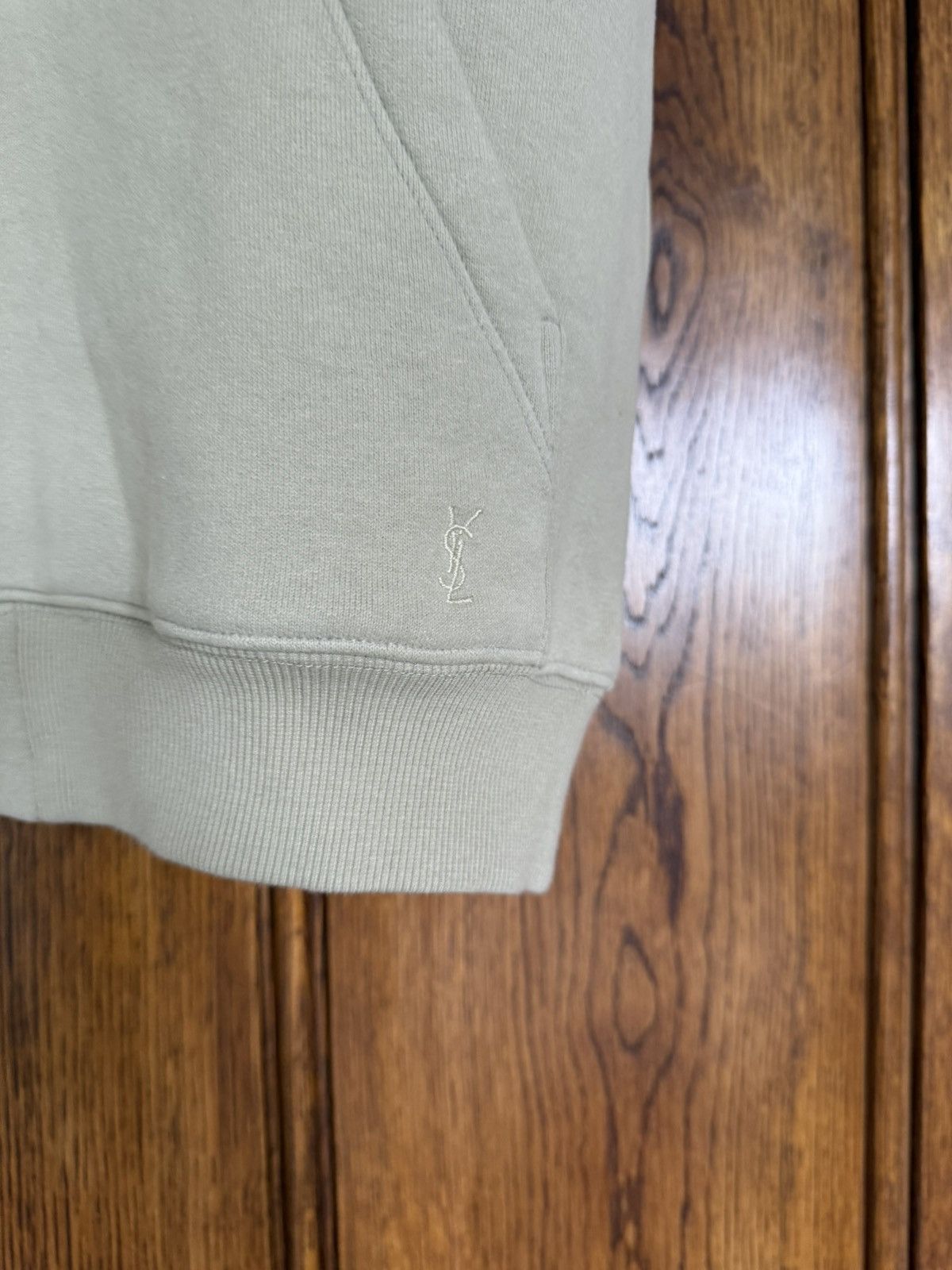 Saint Laurent Paris SS23 Saint Laurent Hoodie Zippe Sans Manches sleeveless tank Size US L / EU 52-54 / 3 - 8 Thumbnail