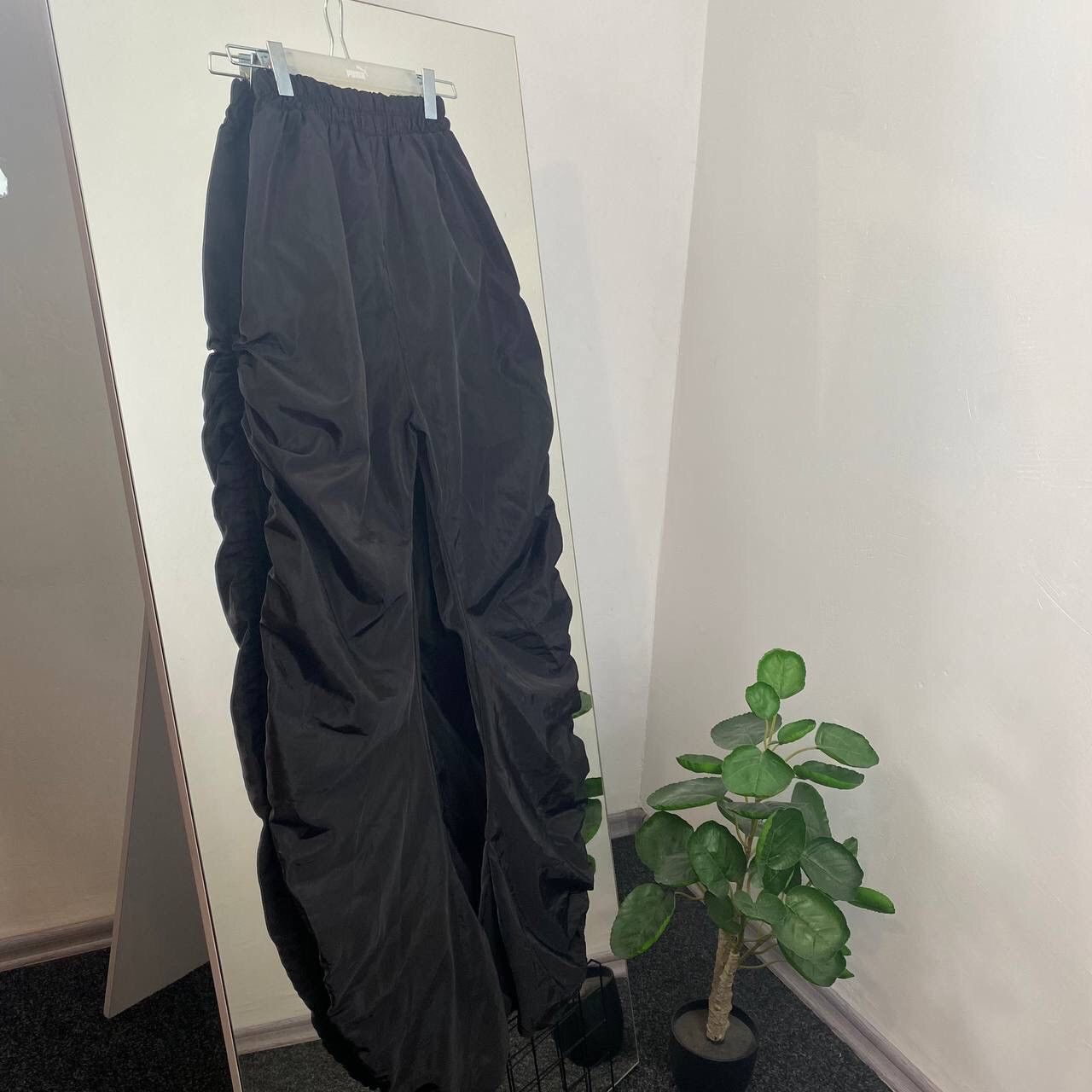 Japanese Brand Missyempire Avant Garde Pants Baggy Flared Black Size 27" / US 4 / IT 40 - 6 Thumbnail