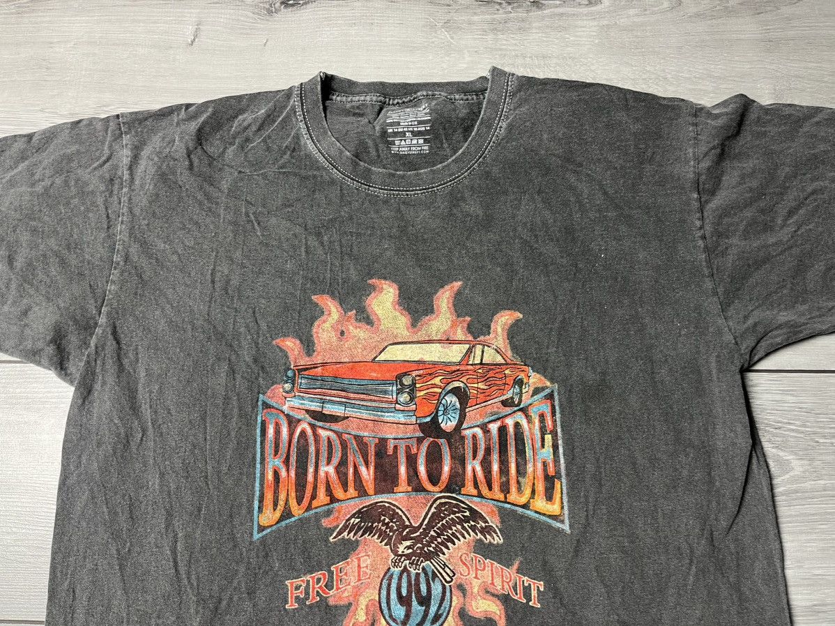 Band Tees Born to ride Tshirt free spirit cars racing size XLarge Size US XL / EU 56 / 4 - 3 Thumbnail