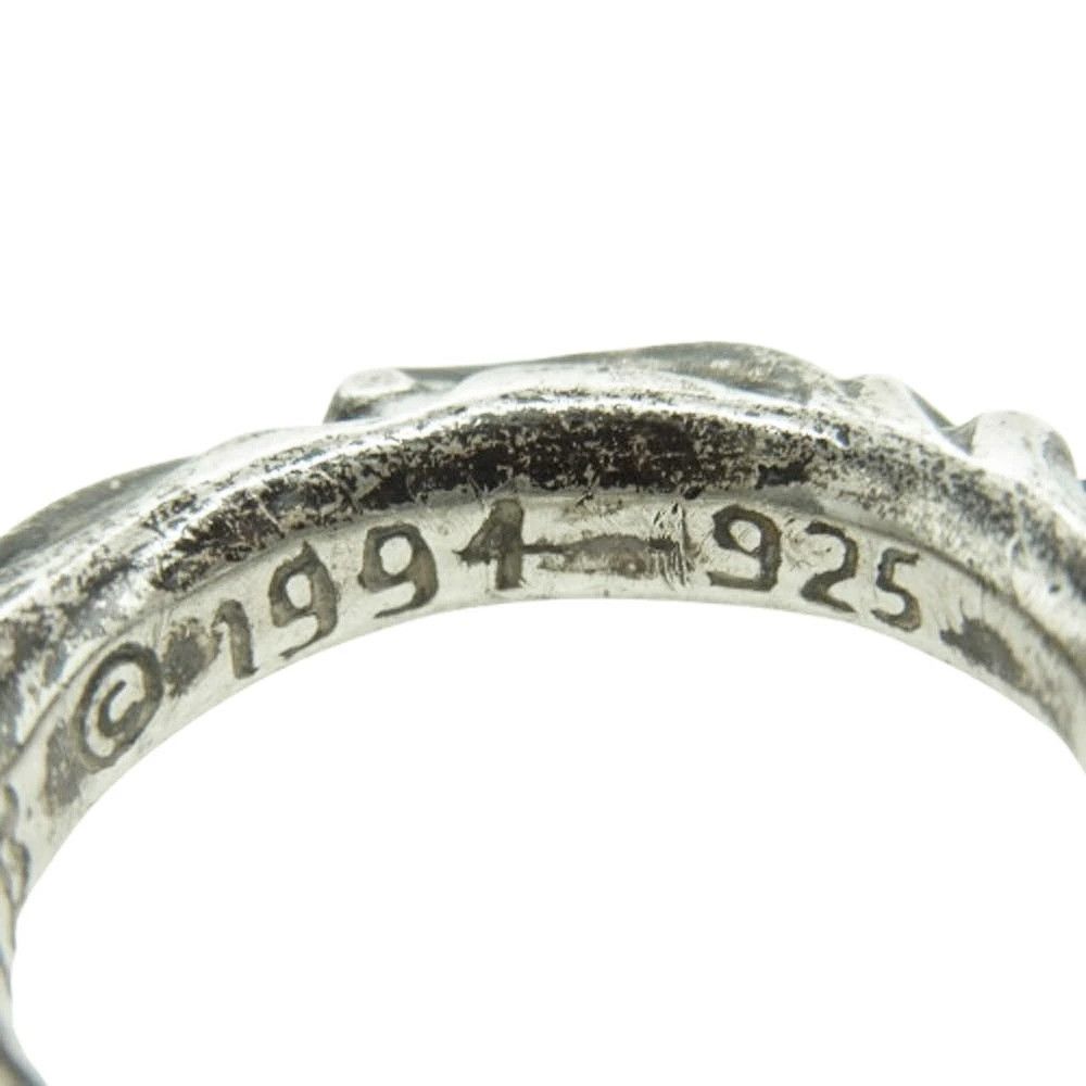 Chrome Hearts 6.5 CHROME HEARTS SCROLL BAND RING silver Size ONE SIZE - 5 Thumbnail