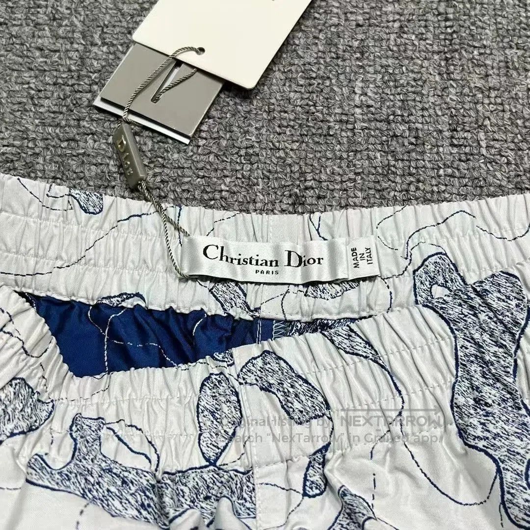 Dior christian dior travel series silk beach shorts. Size US 36 / EU 52 - 3 Thumbnail