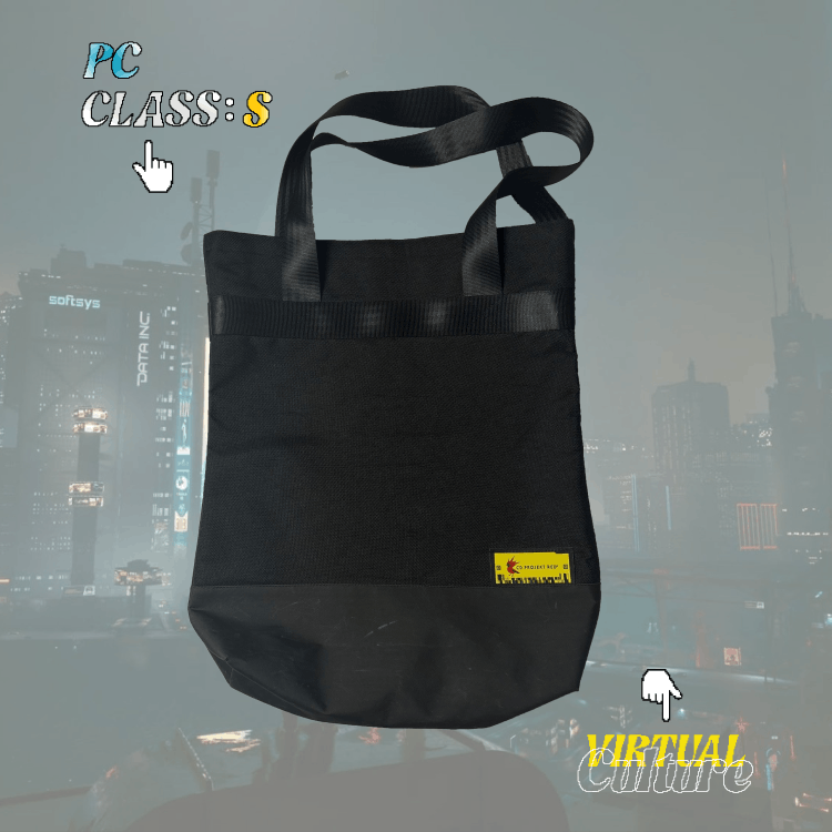 Vintage Cyberpunk 2077 Tote Bag Size ONE SIZE - 2 Thumbnail