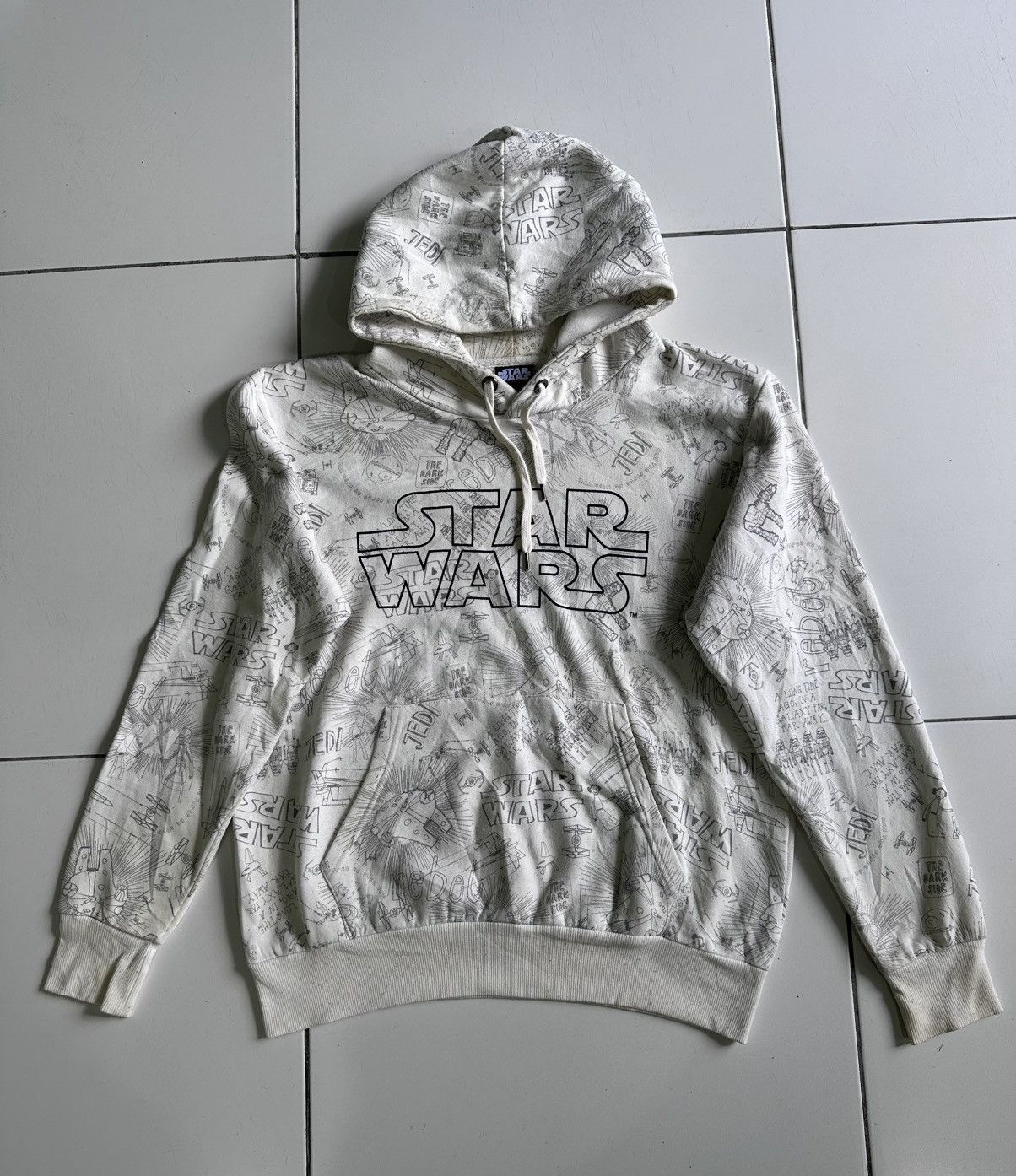 Star Wars Star Wars Full printed Jedi White Hoodie Size US L / EU 52-54 / 3 - 1 Thumbnail