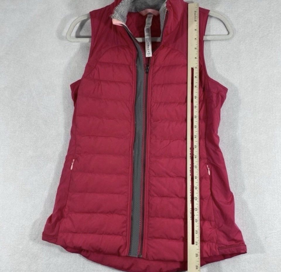 Lululemon Lululemon fluffed up Down vest in Hot Pink size 6 Size M / US 6-8 / IT 42-44 - 6 Thumbnail