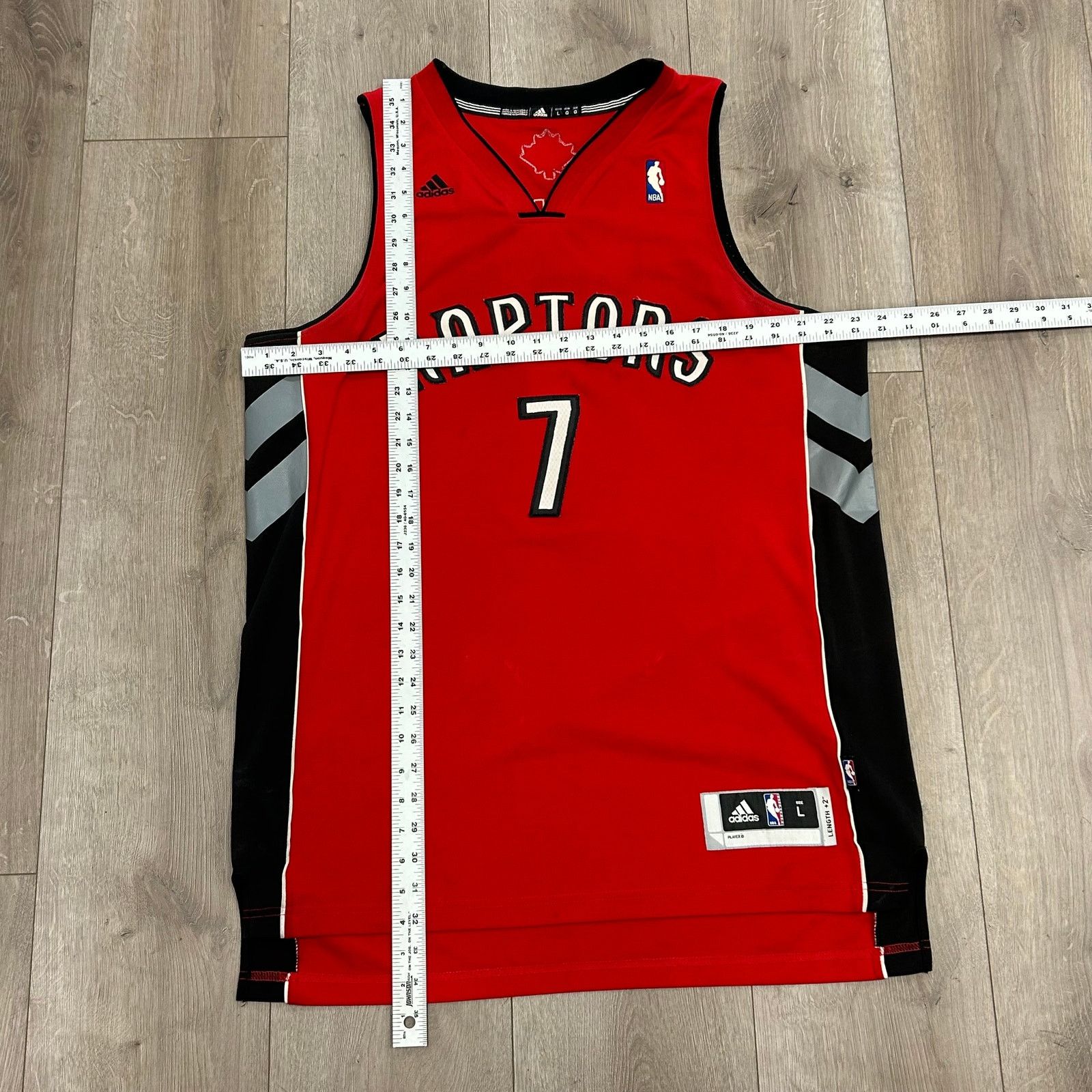 Adidas Adidas NBA Swingman Toronto Raptors Bargnani Jersey Large Size US L / EU 52-54 / 3 - 6 Thumbnail