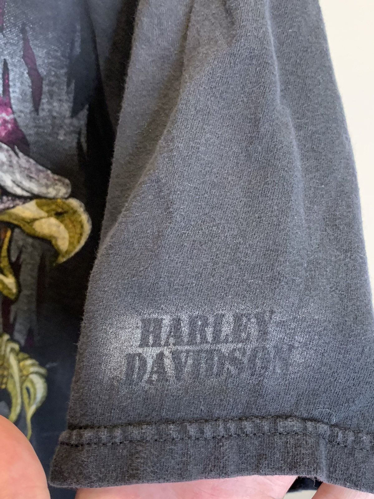 Harley Davidson RARE* Vintage Harley Davidson Wild As The Wind El Paso Shirt Size US XXL / EU 58 / 5 - 3 Thumbnail