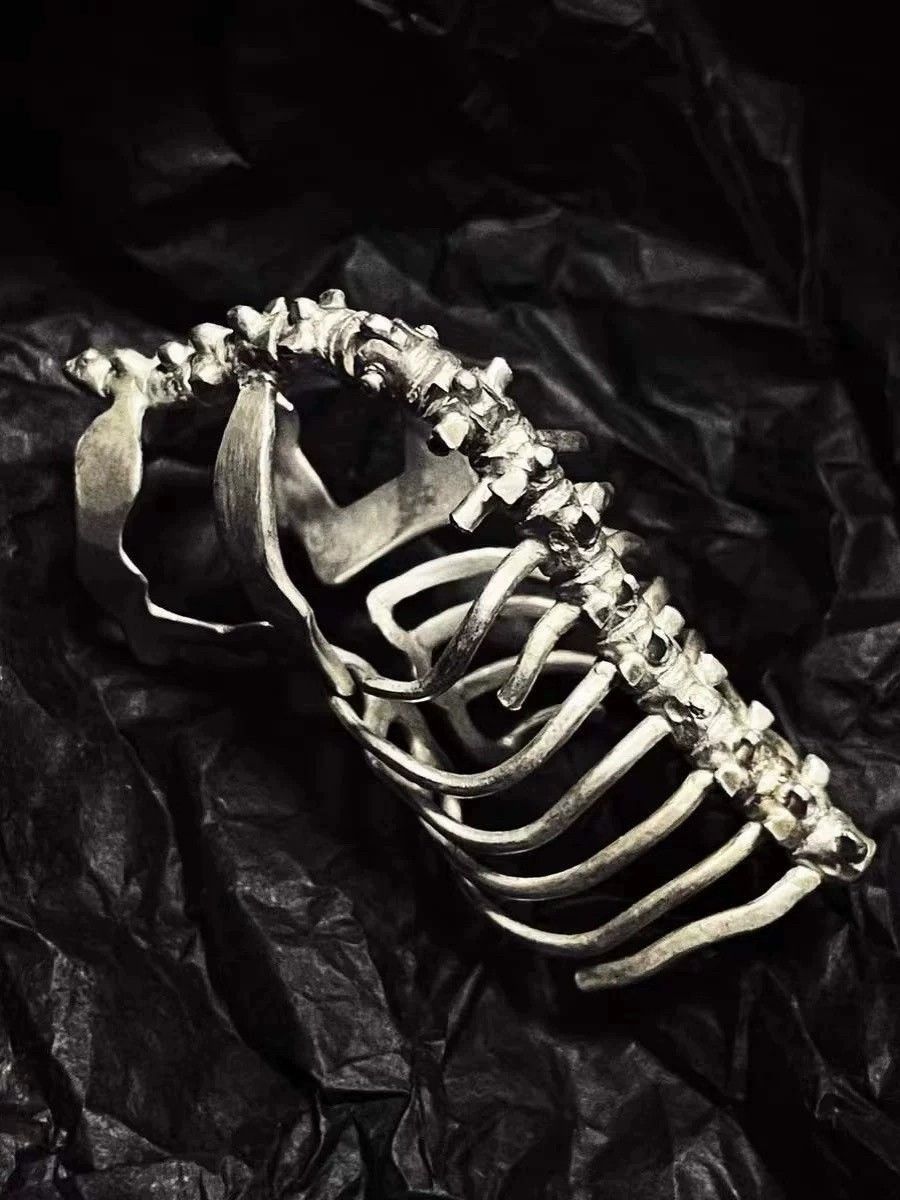 Jewelry Skull Crazy Jewelry Rings Open Size Chrome Ring (Size 7-13) Size ONE SIZE - 5 Thumbnail