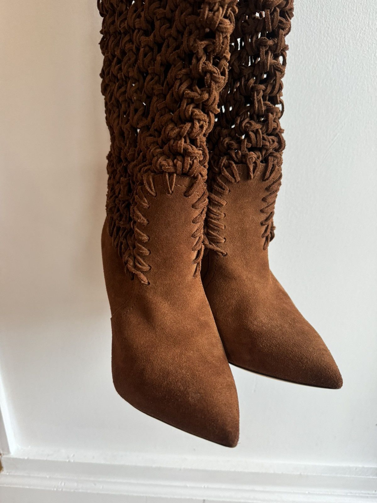Yves Saint Laurent YSL Niki Suede boots Size US 10 / IT 40 - 6 Thumbnail