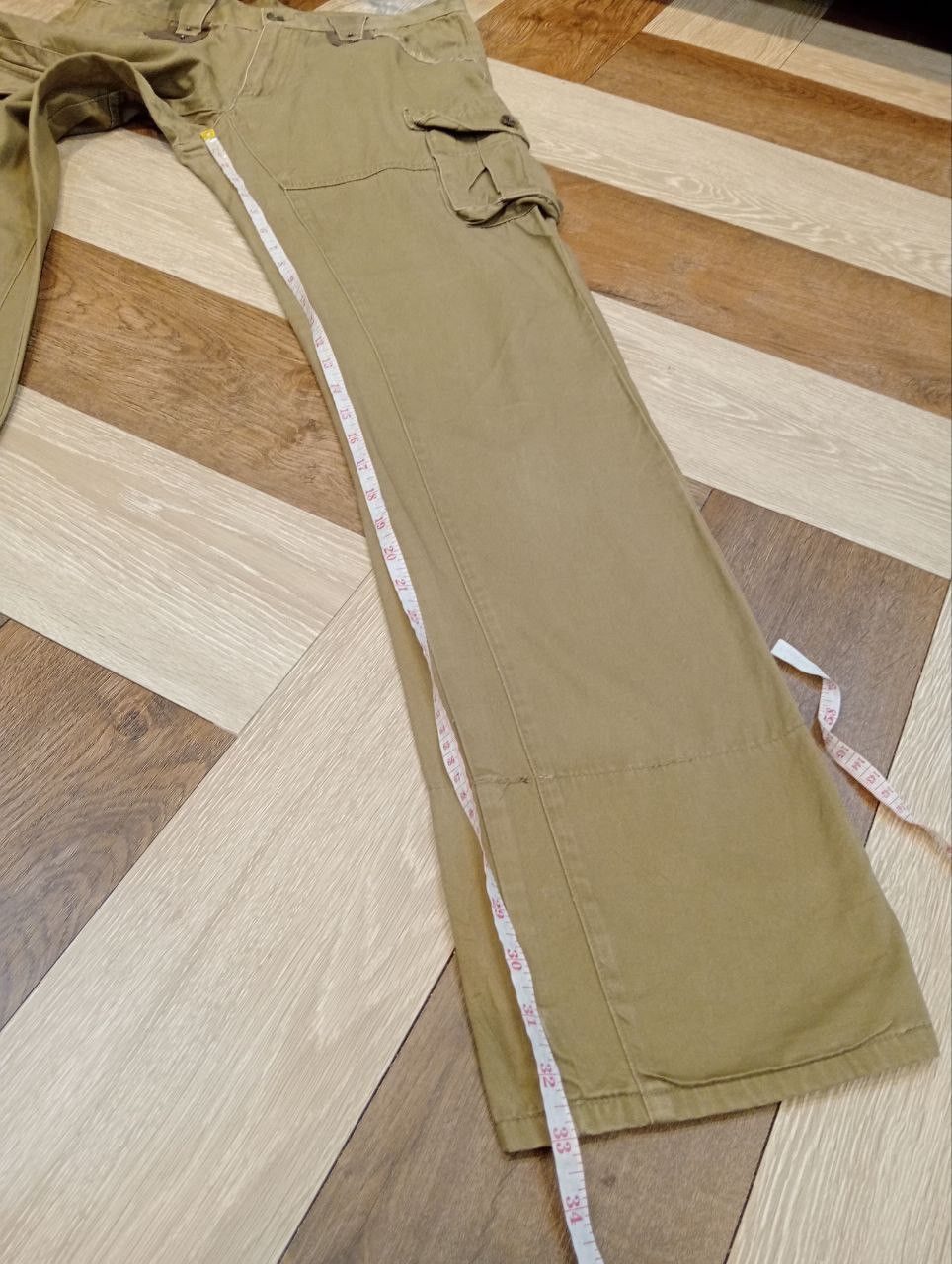 PPFM JAPANESE PPFM ANARCHY DENIM EUSTERN ROCK CARGO PANTS Size US 32 / EU 48 - 15 Thumbnail