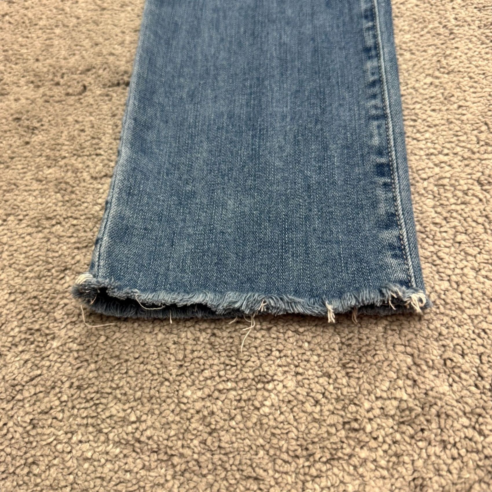 Paige Paige Hoxton Slim Jeans Women 29 Blue Medium Wash High Rise Denim Skinny 5-Pocket Size 29" - 4 Thumbnail