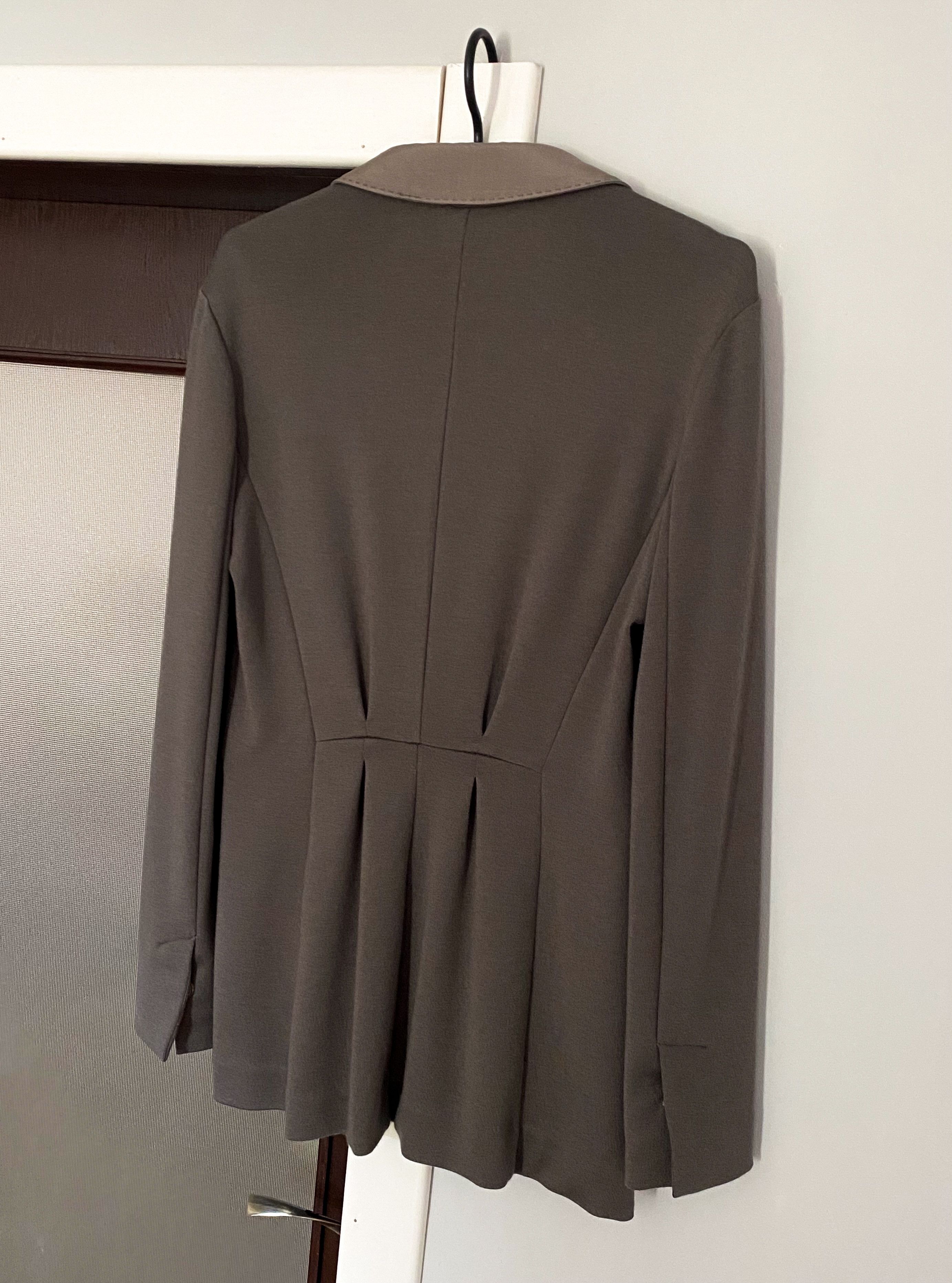 Brunello Cucinelli Brunello Cucinelli Cashmere and Silk Blazer Size L / US 10 / IT 46 - 9 Thumbnail