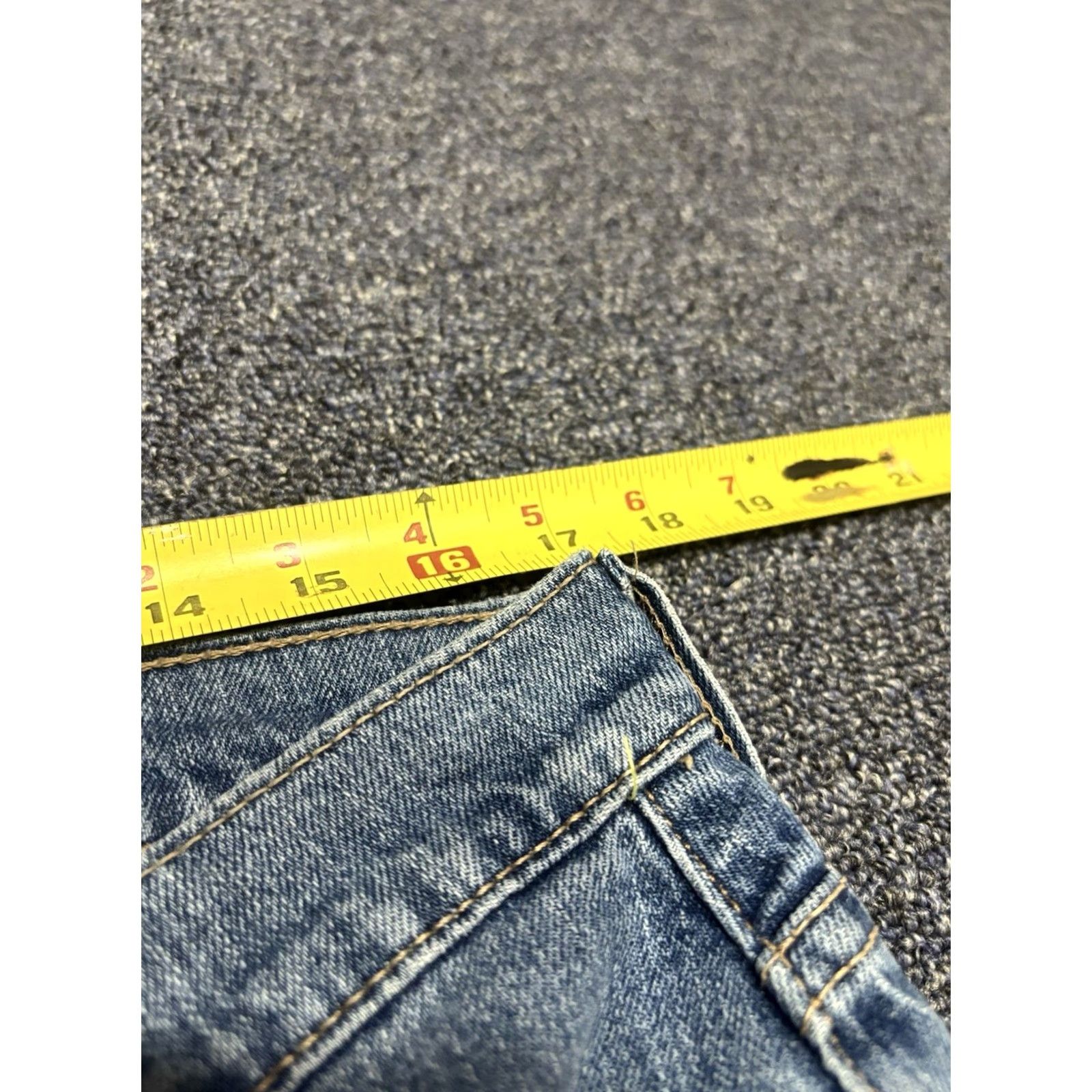 Levi's Levi's 505 Blue Jeans Nouveau Low Straight Distressed Misses Size 12M Jeans Regular Women Size 34" / US 12 / IT 48 - 3 Thumbnail
